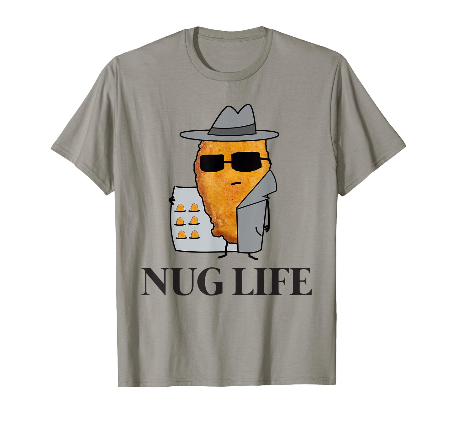 Nug Life Tee Shirt Chicken Nugget Tshirt for Men Women Kid's T-Shirt