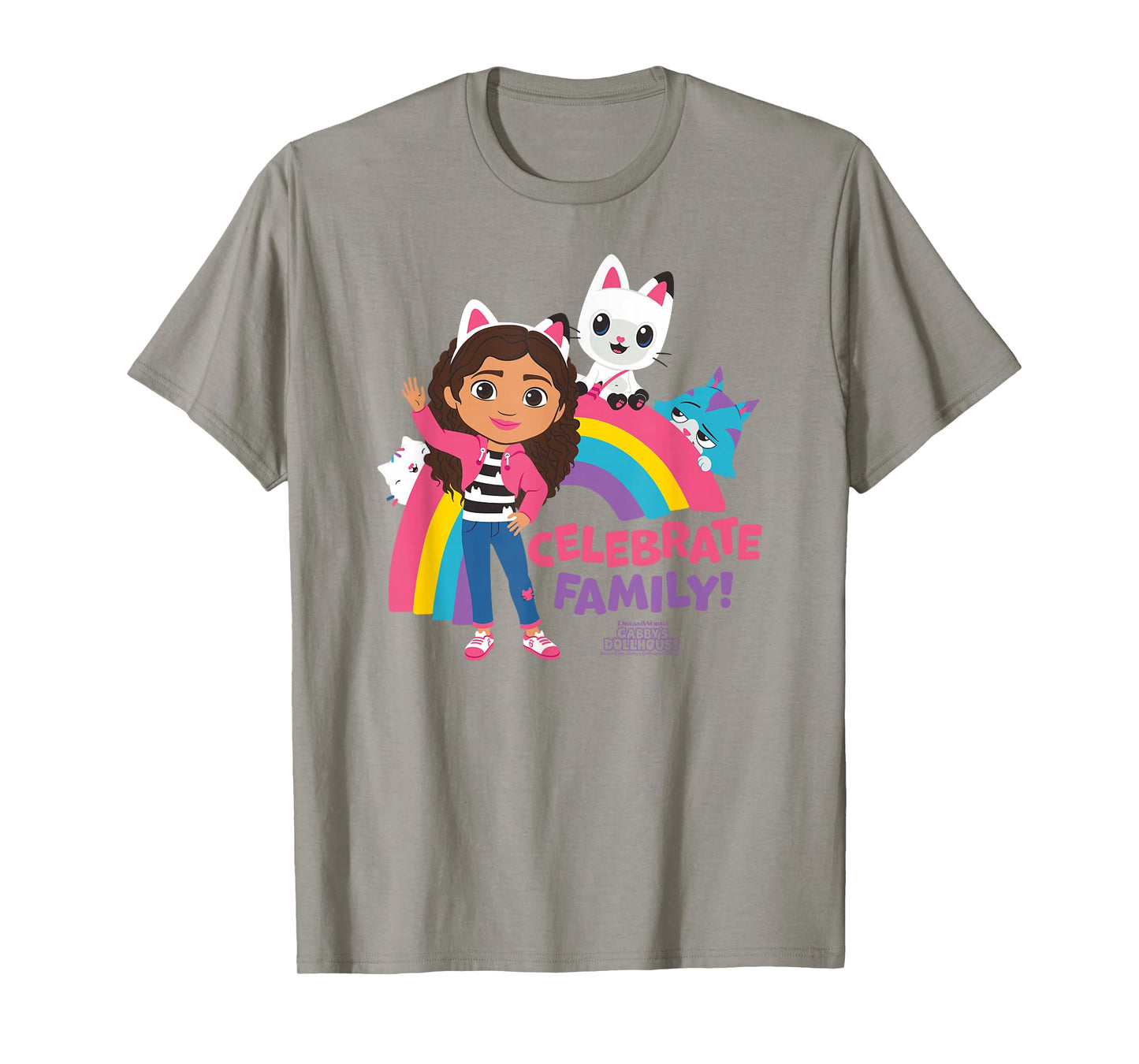 DreamWorks Gabby's Dollhouse Celebrate Family T-Shirt