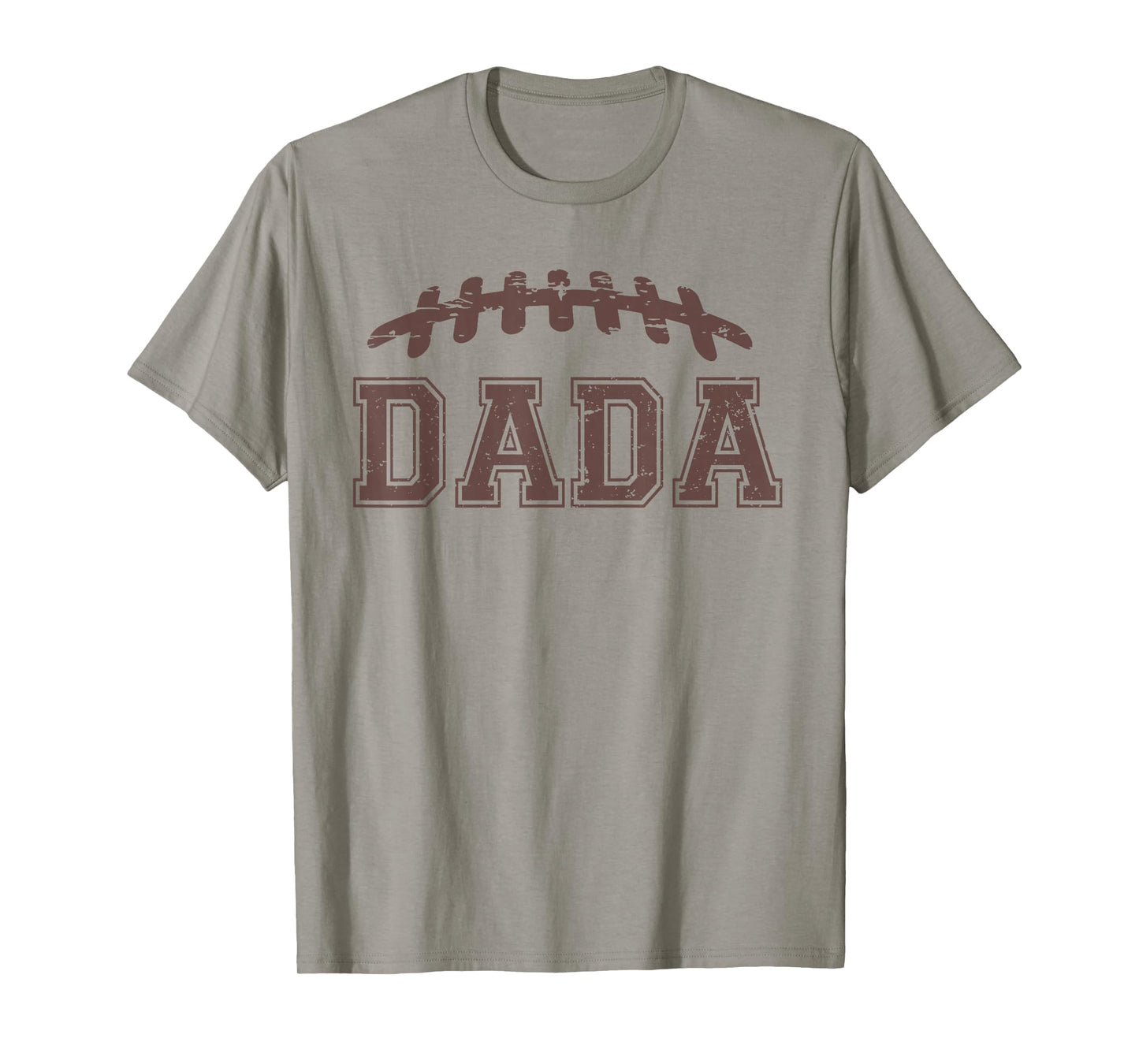 Dada of The 1 Year Old Football 1st Year Down Birthday Boy T-Shirt