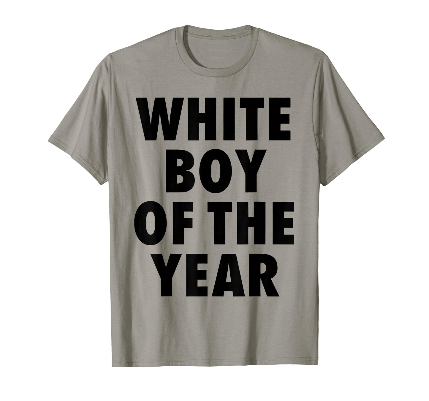 White Boy of The Year for Men Boys Kids Funny Graphic T-Shirt