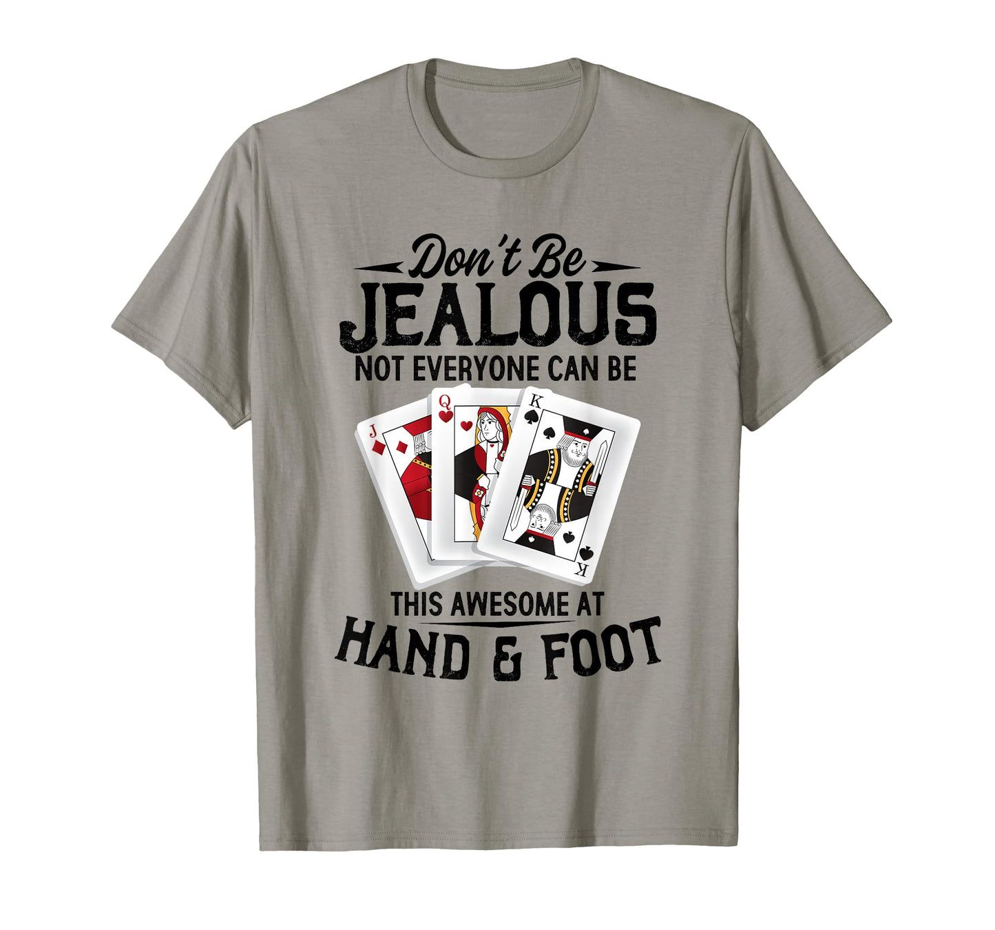 Hand Foot Card Game Set Score Partner Game Set Hand and Foot T-Shirt