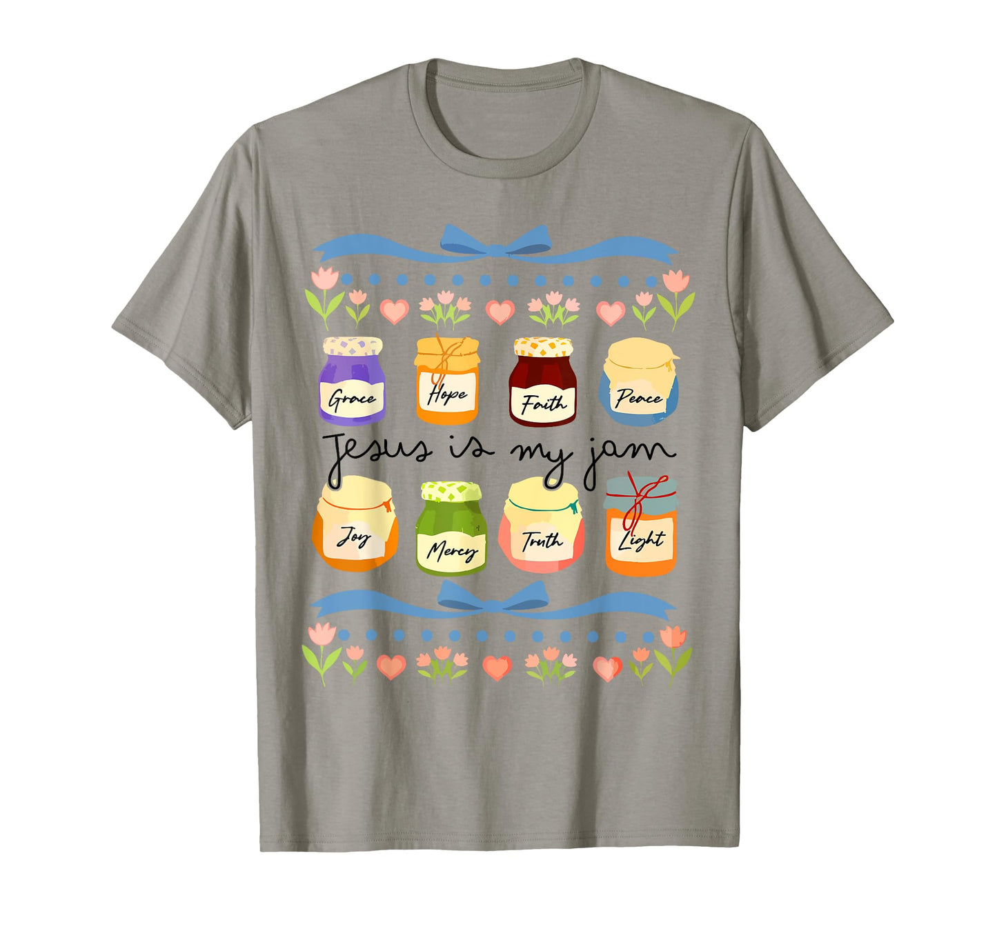 Jesus is My Jam and Im Here to Spread Christian Bible Verse T-Shirt