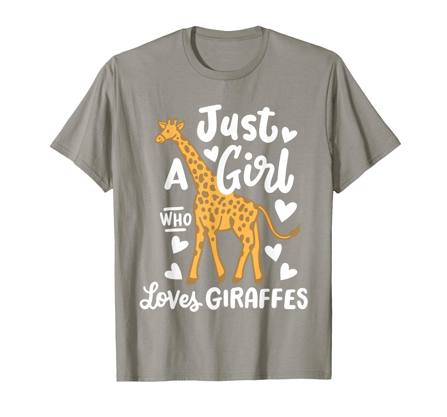 Giraffe Just a Girl Who Loves Giraffes T-Shirt