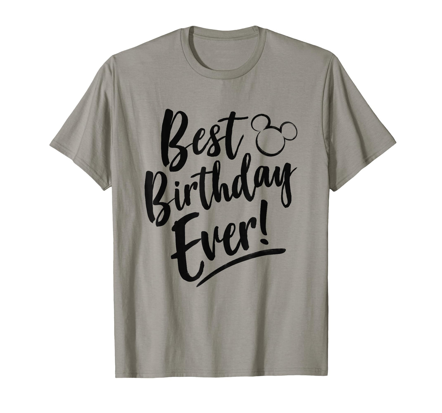 Disney Mickey And Friends Best Birthday Ever Classic Logo T-Shirt