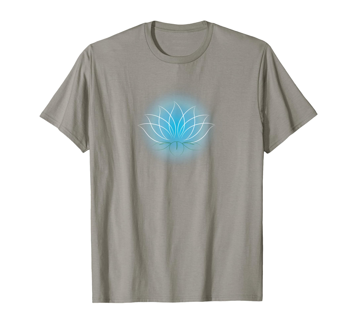 Lotus Flower Sky Blue T-shirt