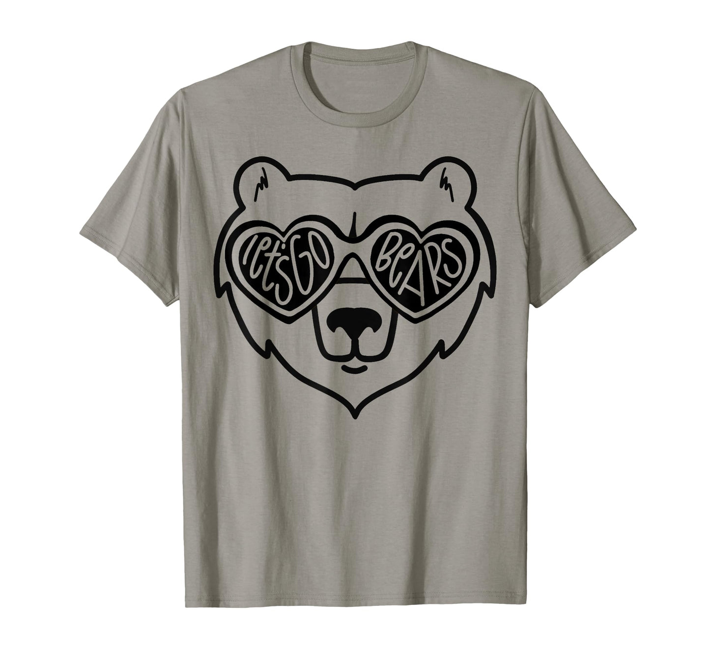 Bears School Sports Fan Team Spirit T-Shirt