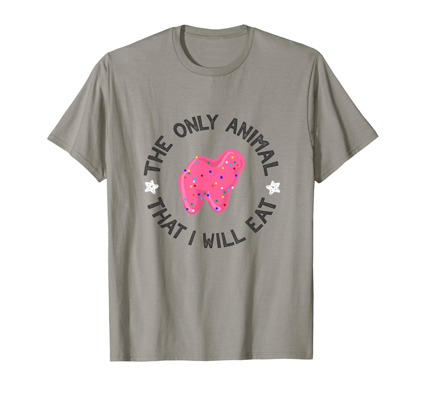 The Only Animal I Will Eat Pink Animal Cracker Sprinkles T-Shirt