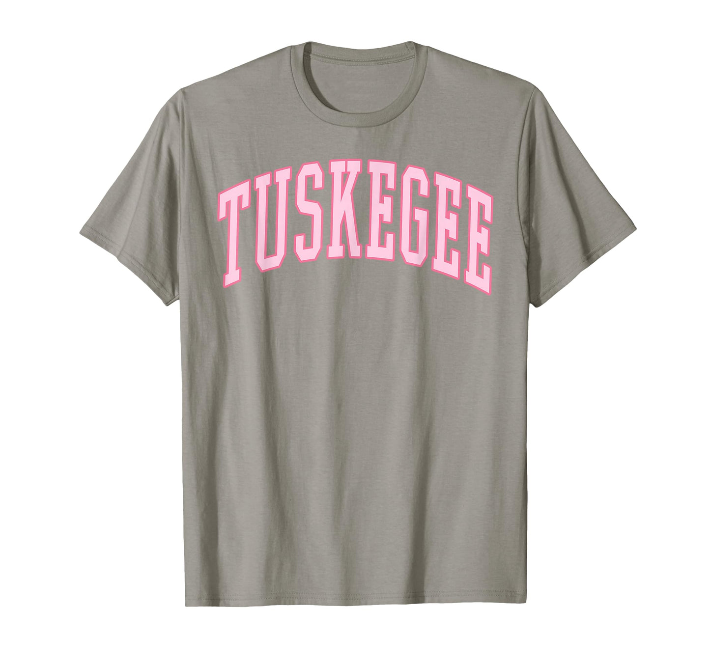 Tuskegee Vintage Preppy Varsity Pink Sports T-Shirt