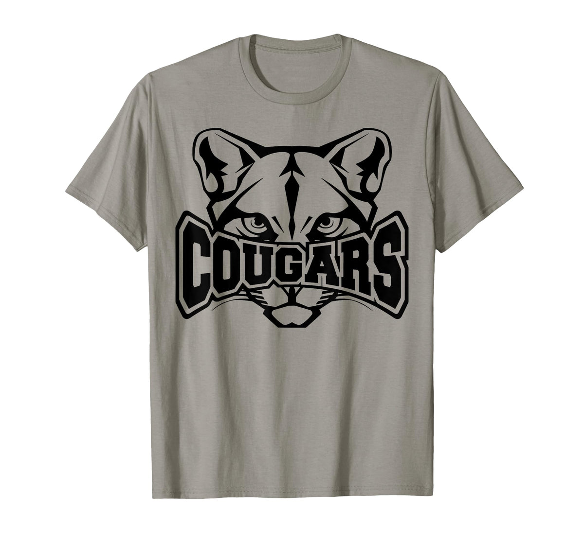 Cougars School Sports Fan Team Spirit T-Shirt