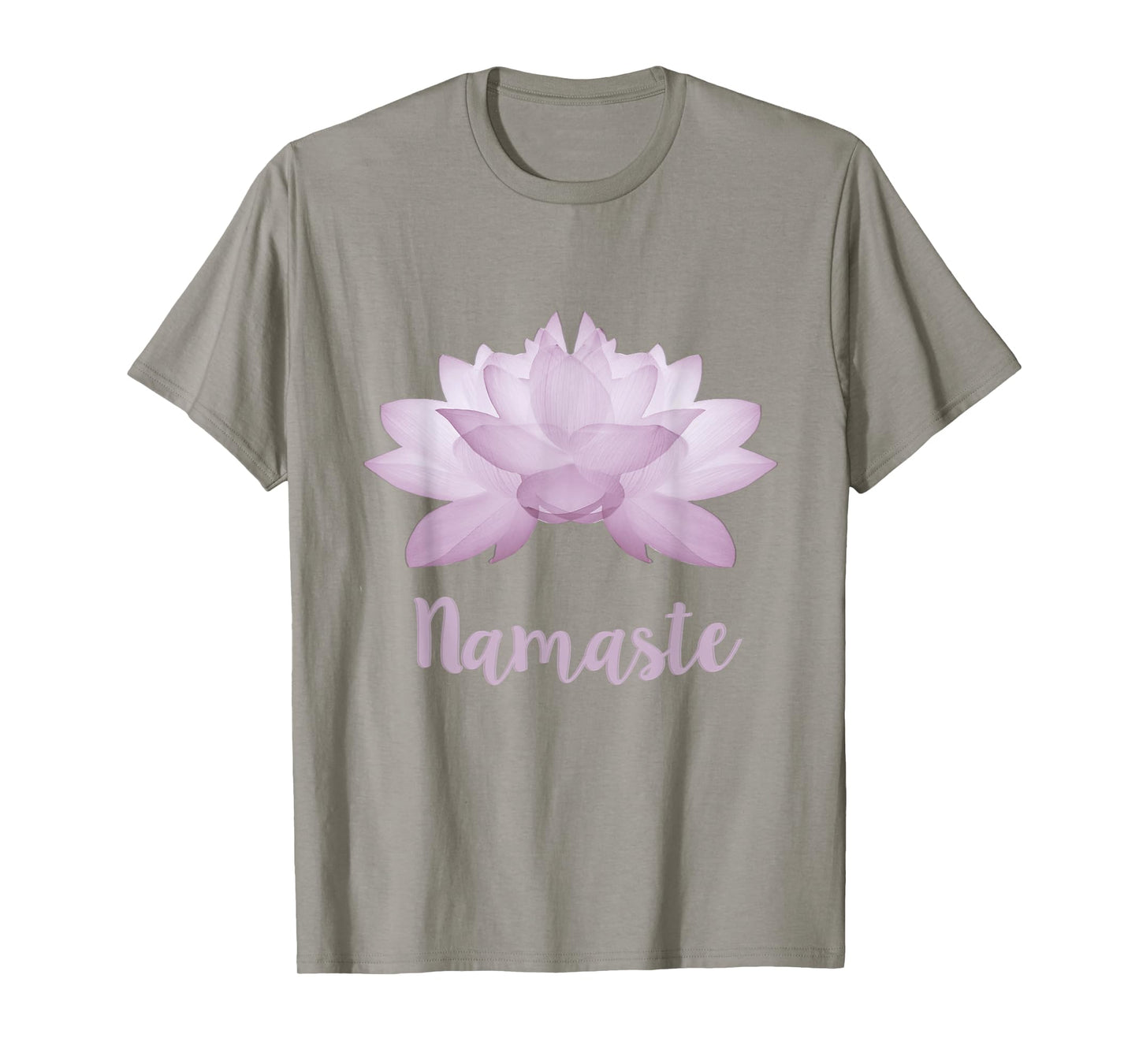 Lotus Namaste Yoga Graphic Tee for Women and girls T-Shirt