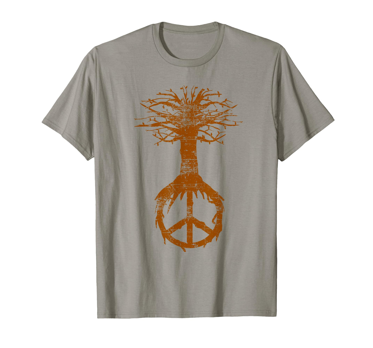 Hippie Tree Peace Sign Shirt | Cute Nature Lovers Tee Gift T-Shirt