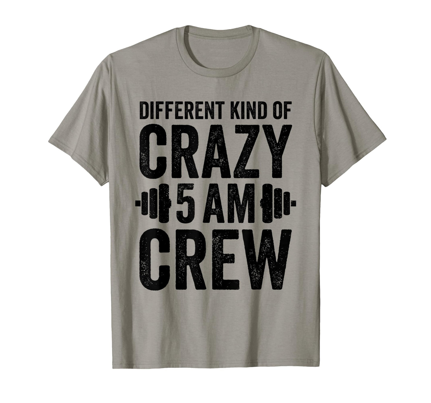 Workout Squad 5AM Crew Funny Gym Quote T-Shirt