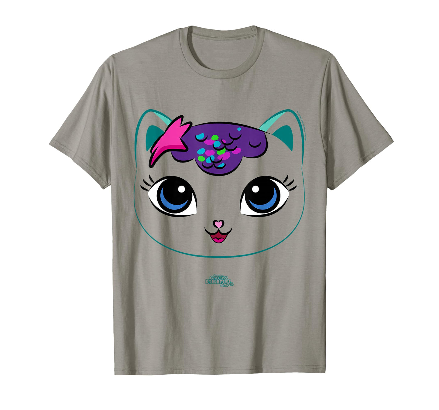 DreamWorks Gabby’s Dollhouse Mercat Big Face T-Shirt