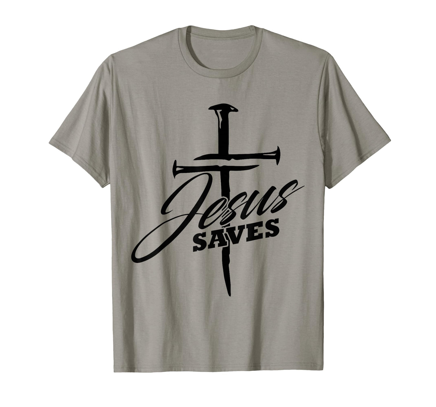 Jesus Saves Christian Cross God Faith Bible Pray T-Shirt
