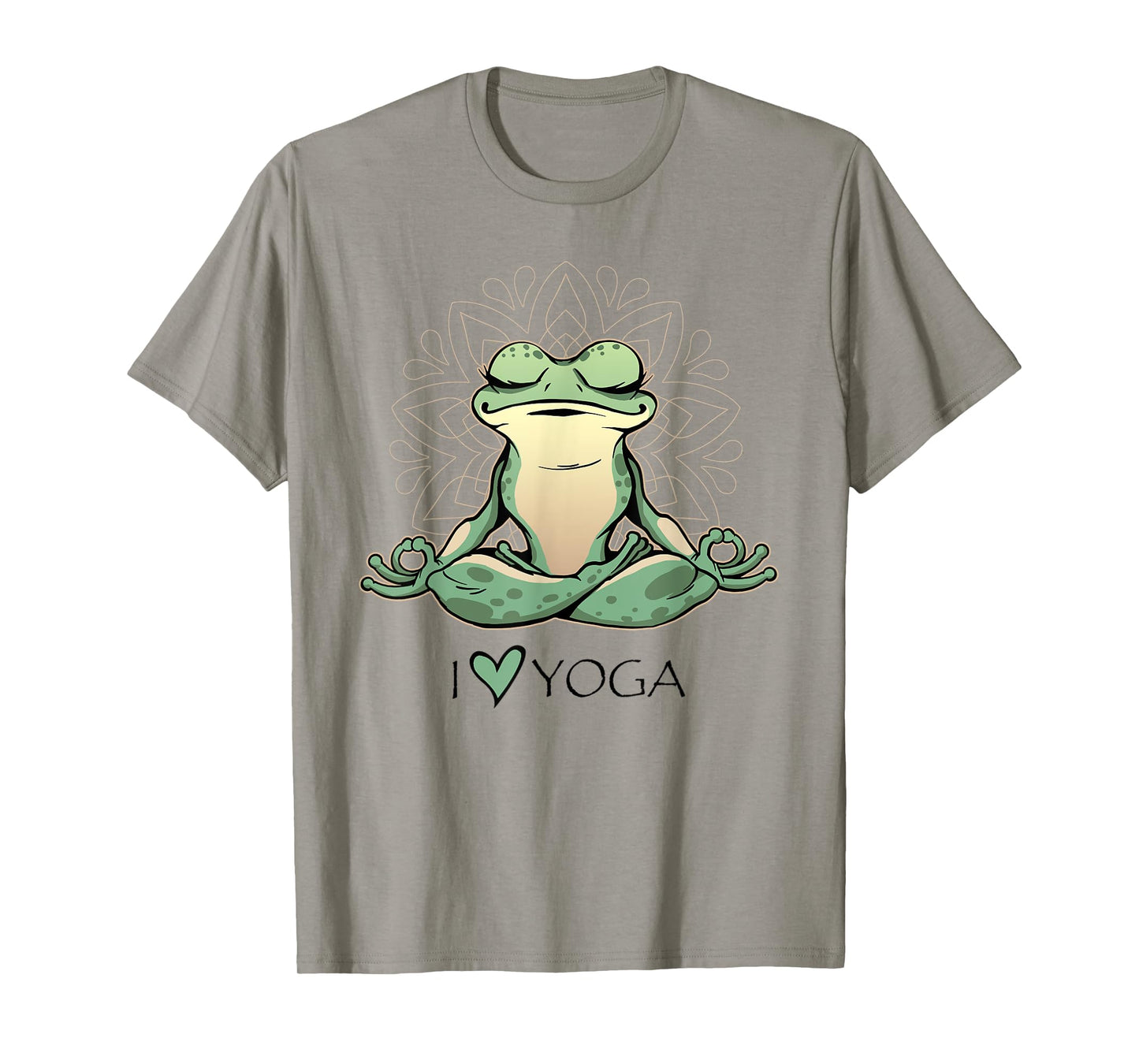 I Love Yoga I Heart Yoga Frog T-Shirt