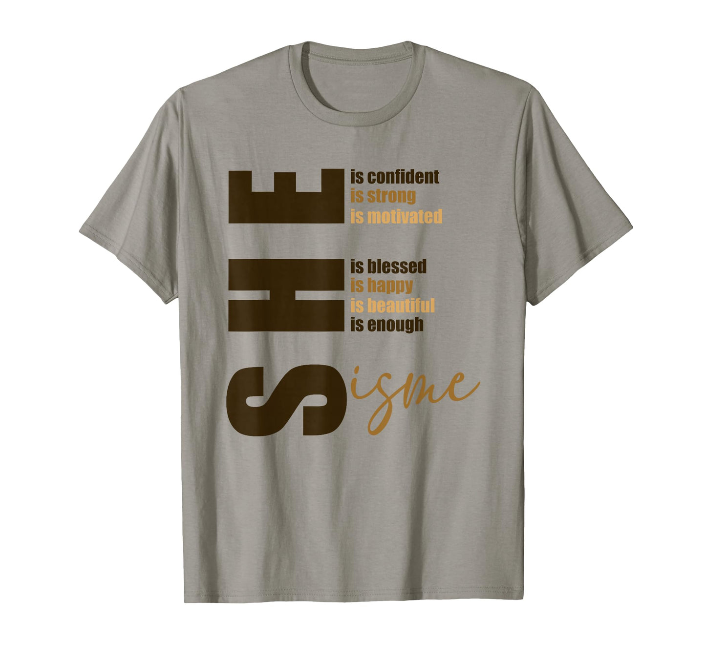 She's Confident educated Melanin Black History Women T-Shirt
