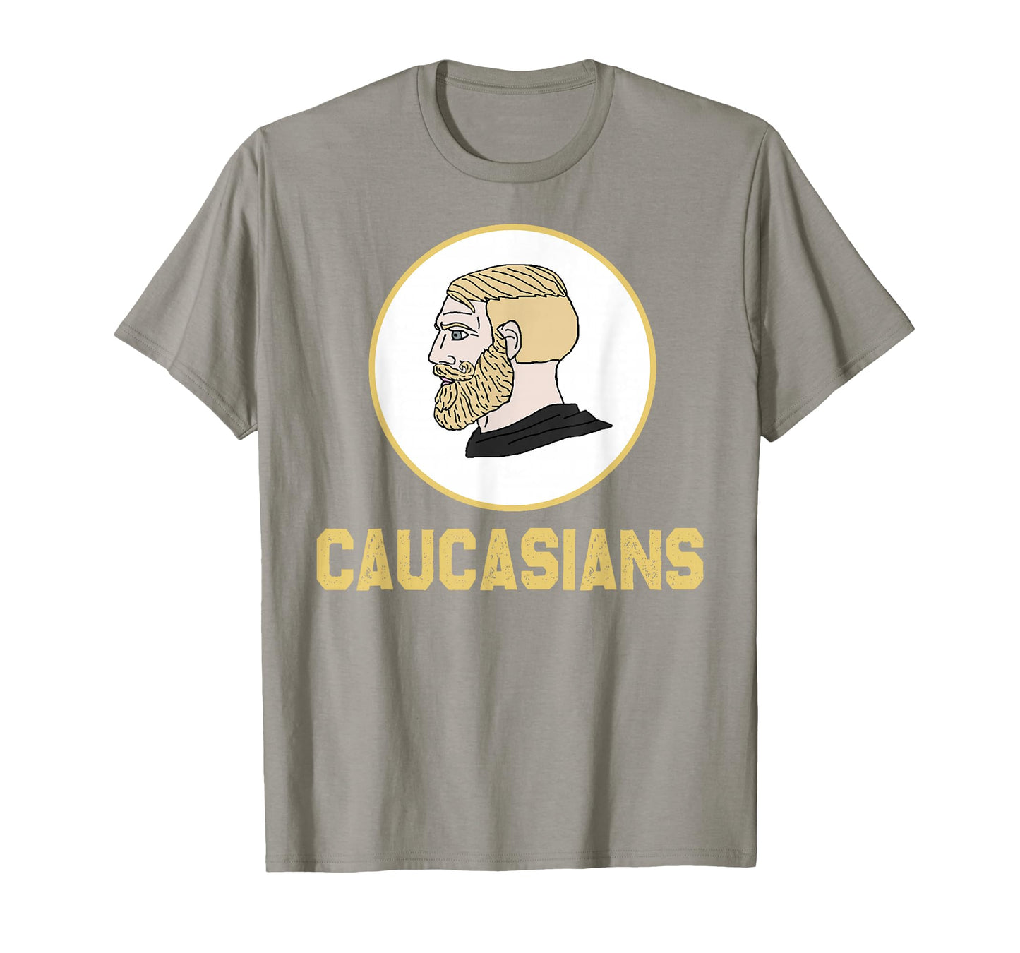 Caucasians Funny Vintage Caucasians Pride T-Shirt