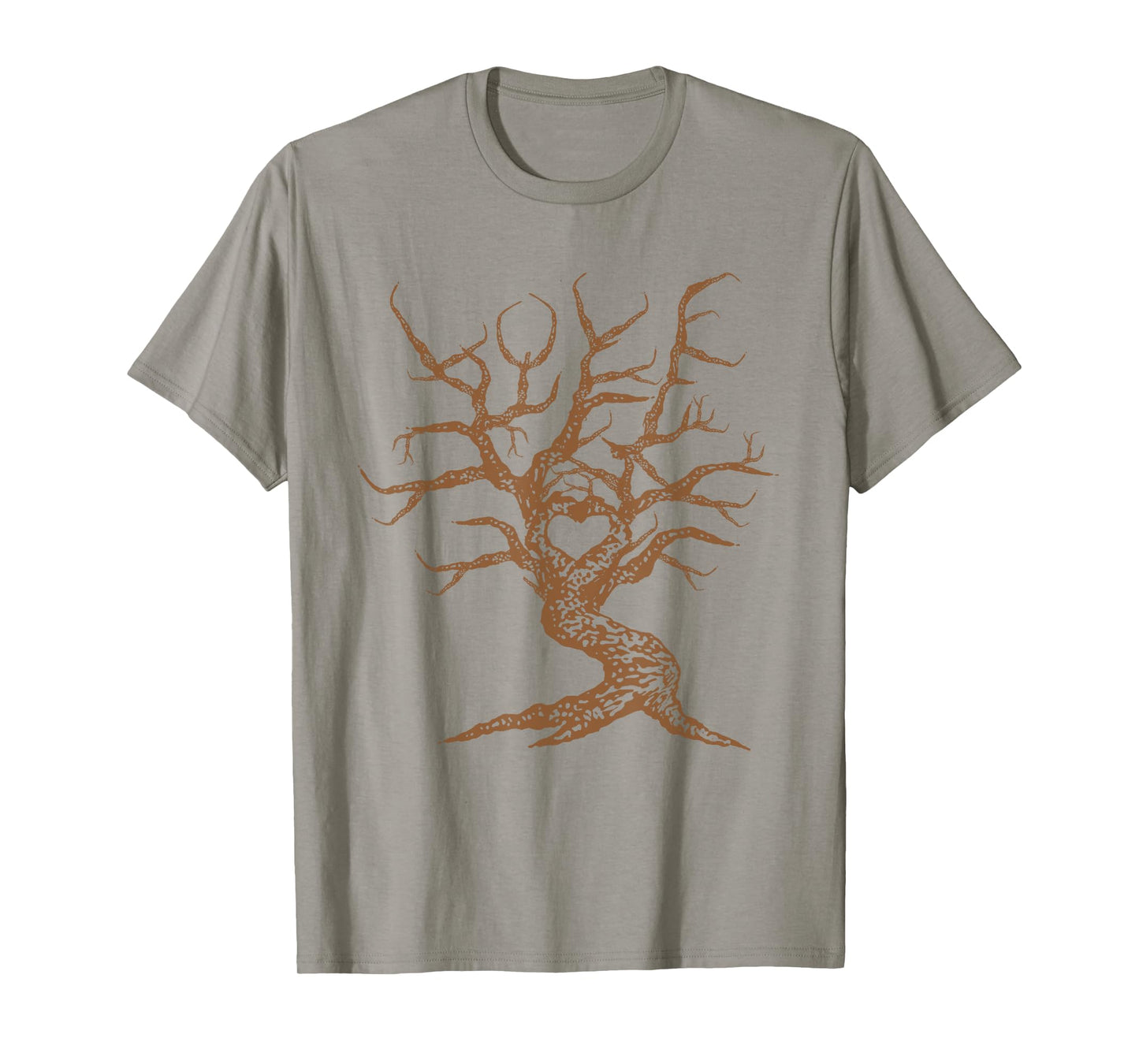 Heart Love Branches Bonsai Tree Japanese Buddhist Zen Shirt T-Shirt