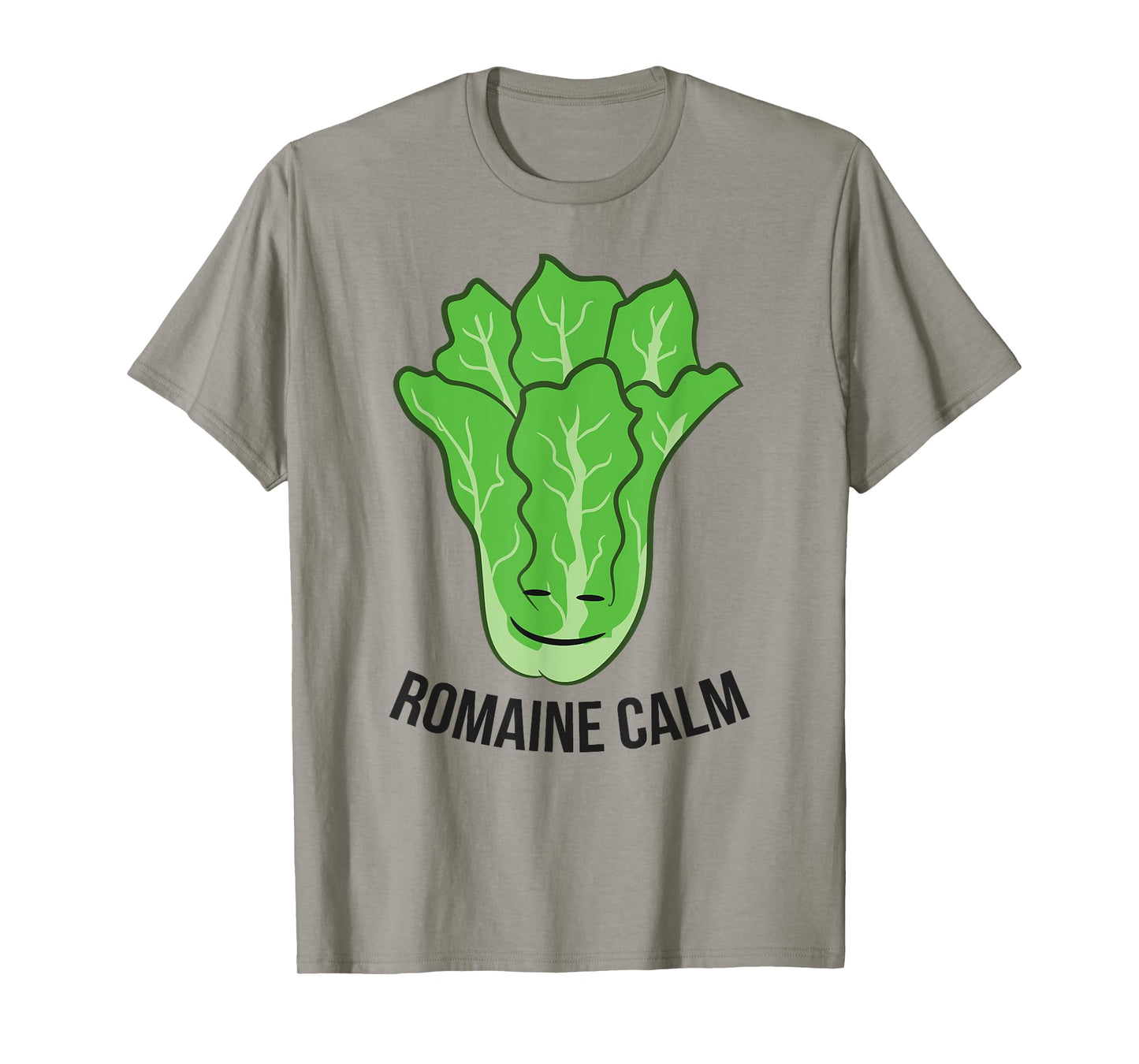 Romaine Calm Funny Lettuce Vegan Vegetarian Romaine T-Shirt