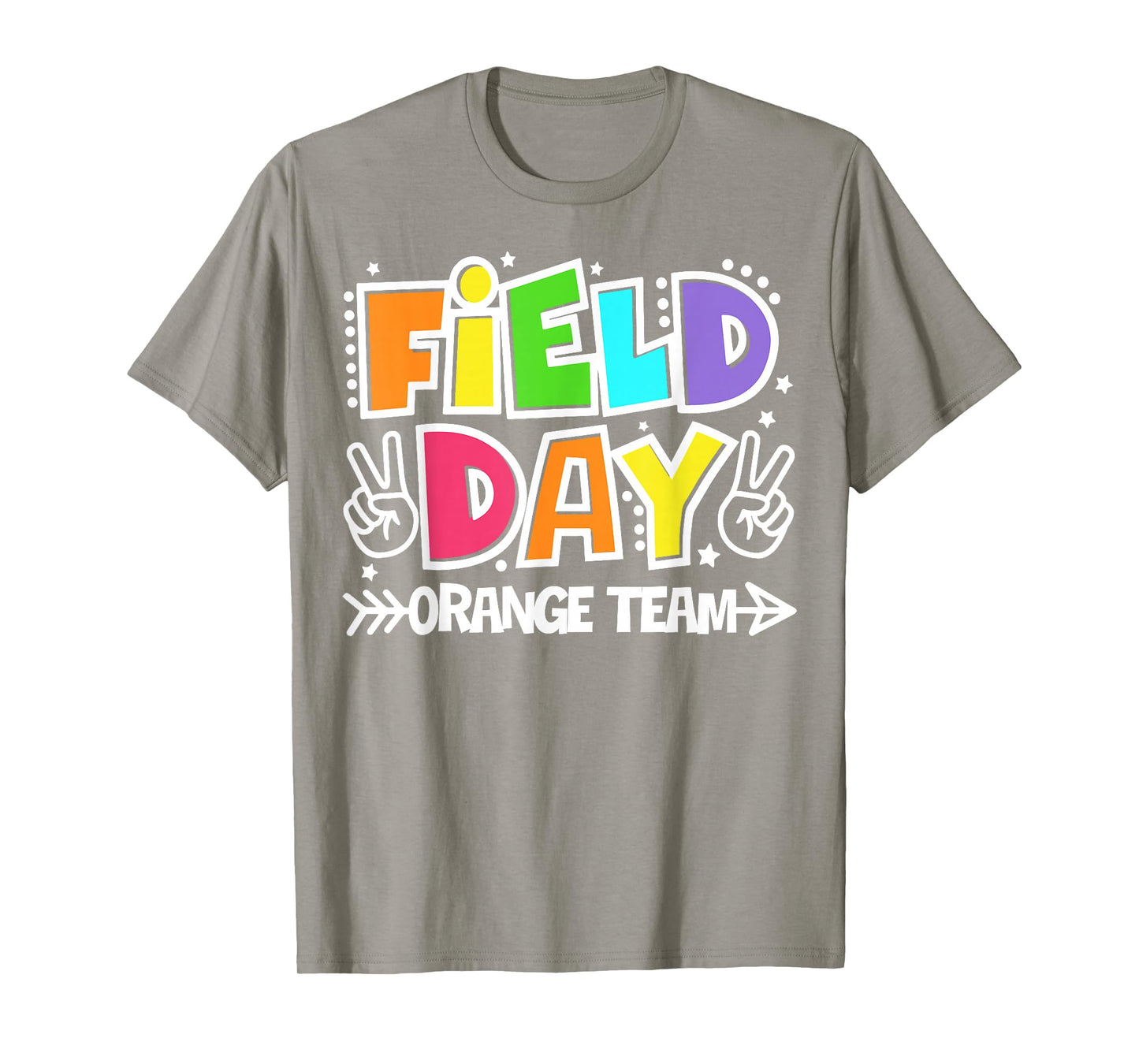 Field Day Orange Team Funny For Teacher Kids Field Day Games T-Shirt