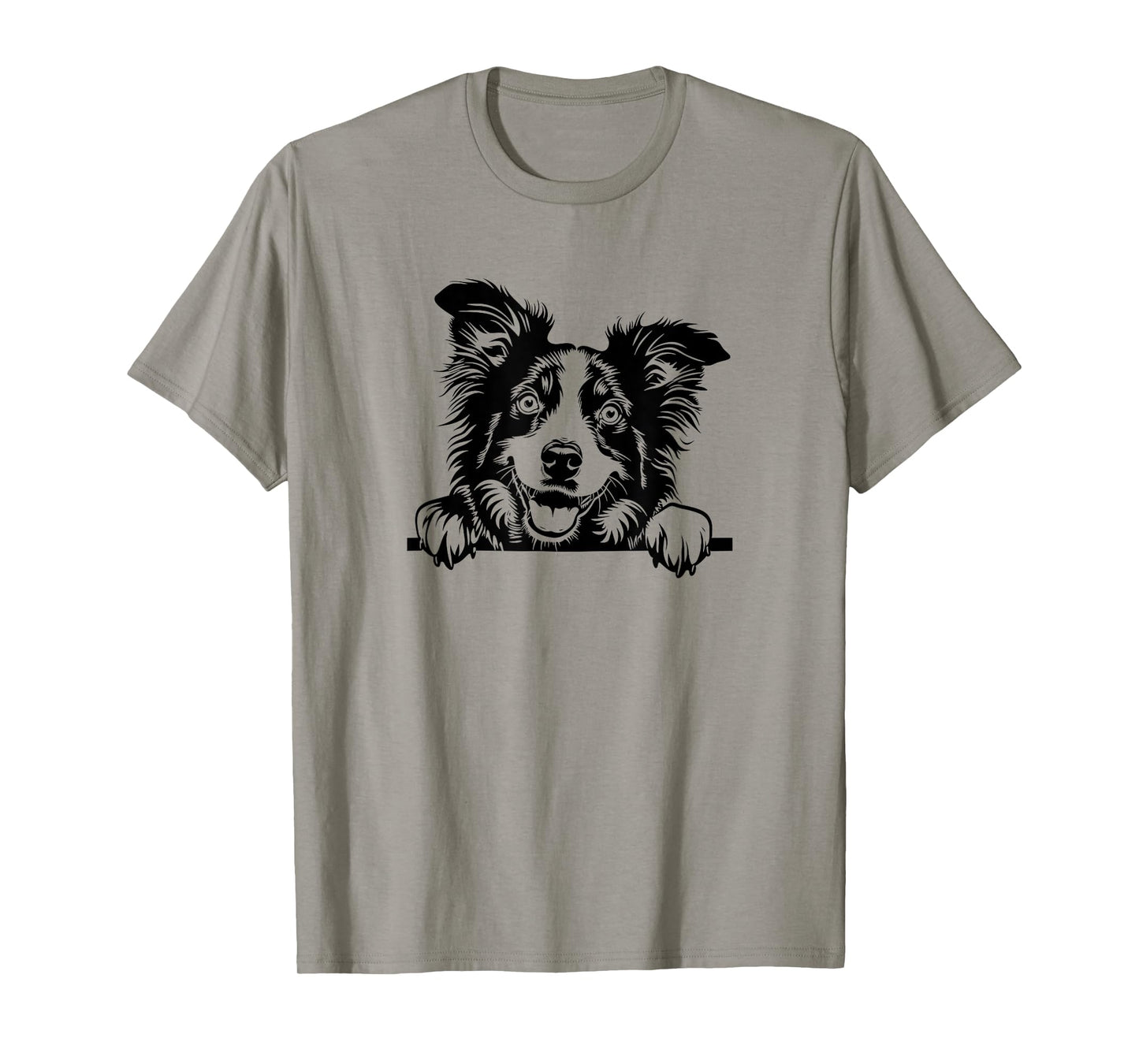 Cute Funny Retro Vintage Logo Happy Aussie Dog Lover T-Shirt