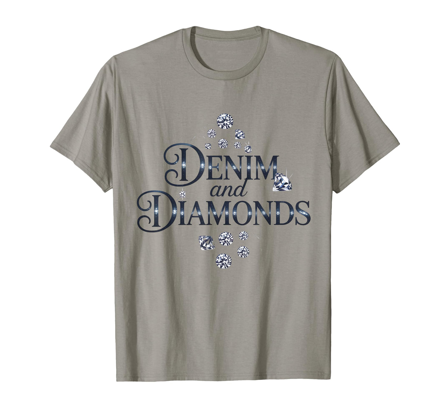 Denim And Diamonds for Ladies 2025 Denim with Diamonds Jeans T-Shirt