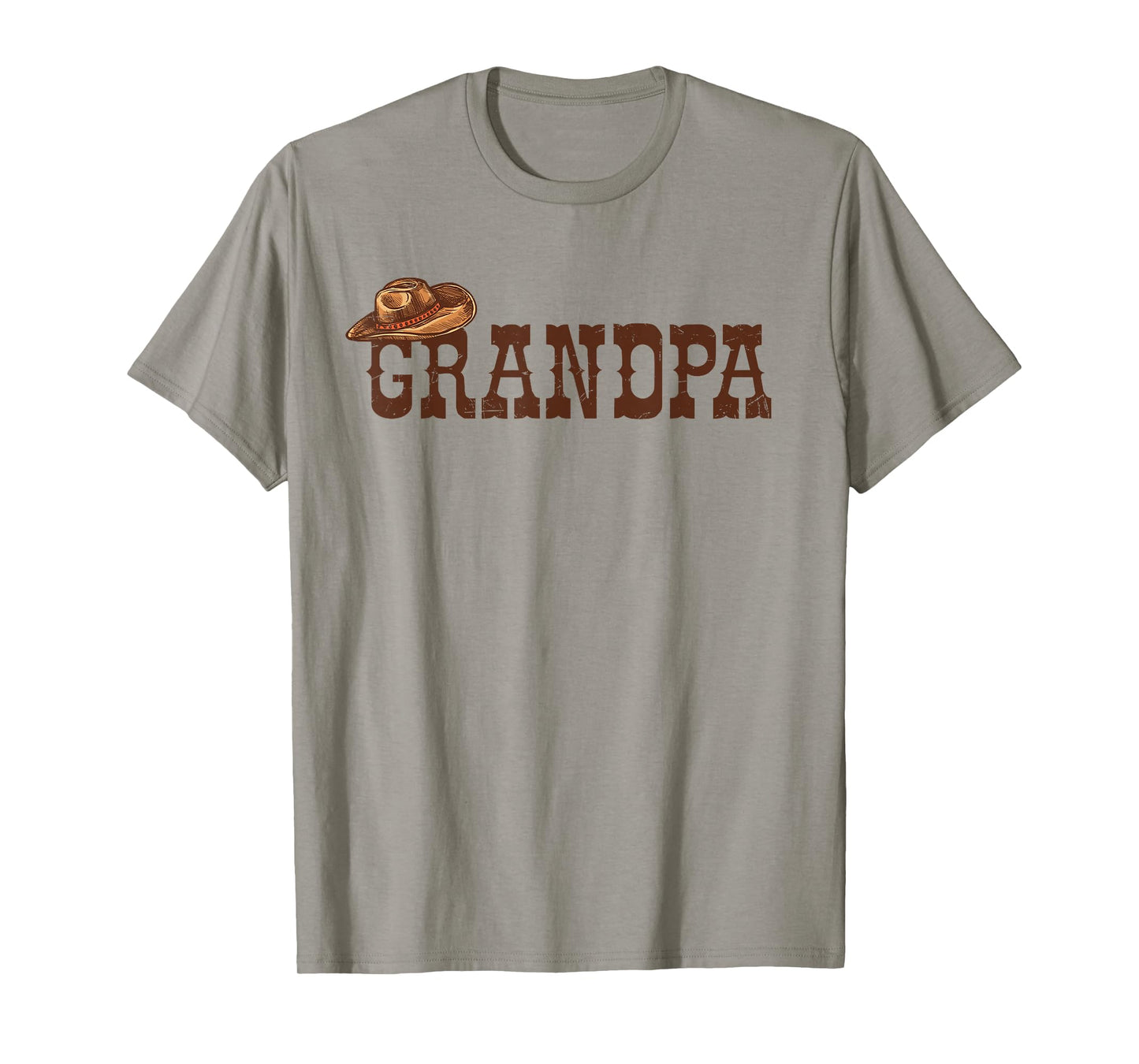 Grandpa Western Family Matching Birthday Cowboy Cowgirl T-Shirt