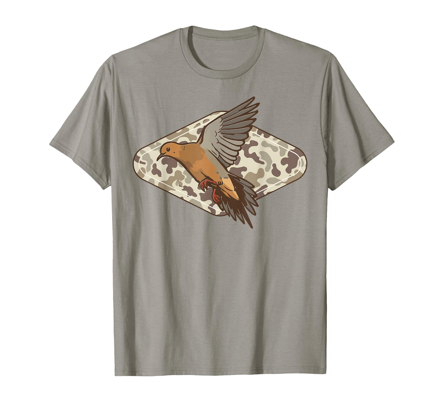 Dove Hunting Old Camo Hunter Camouflage Men Dad Grandpa Gift T-Shirt