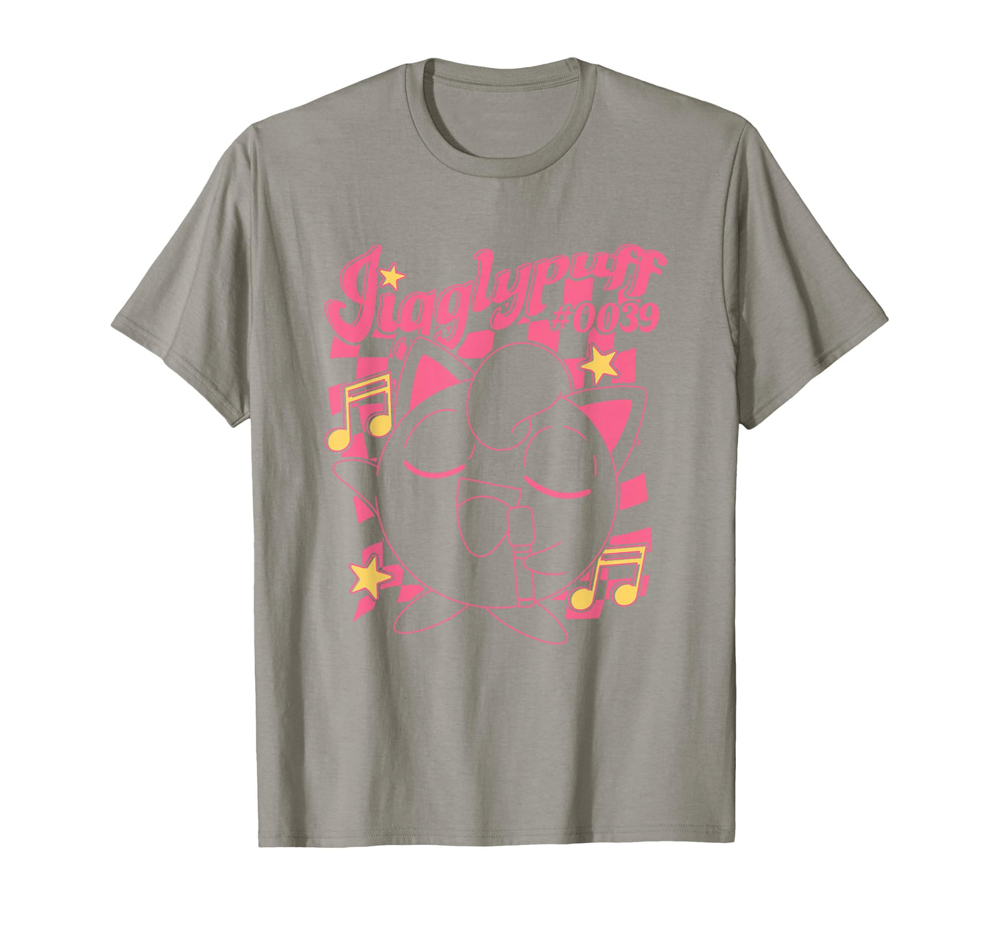 Pokémon Jigglypuff #0039 Musical Poster Retro T-Shirt