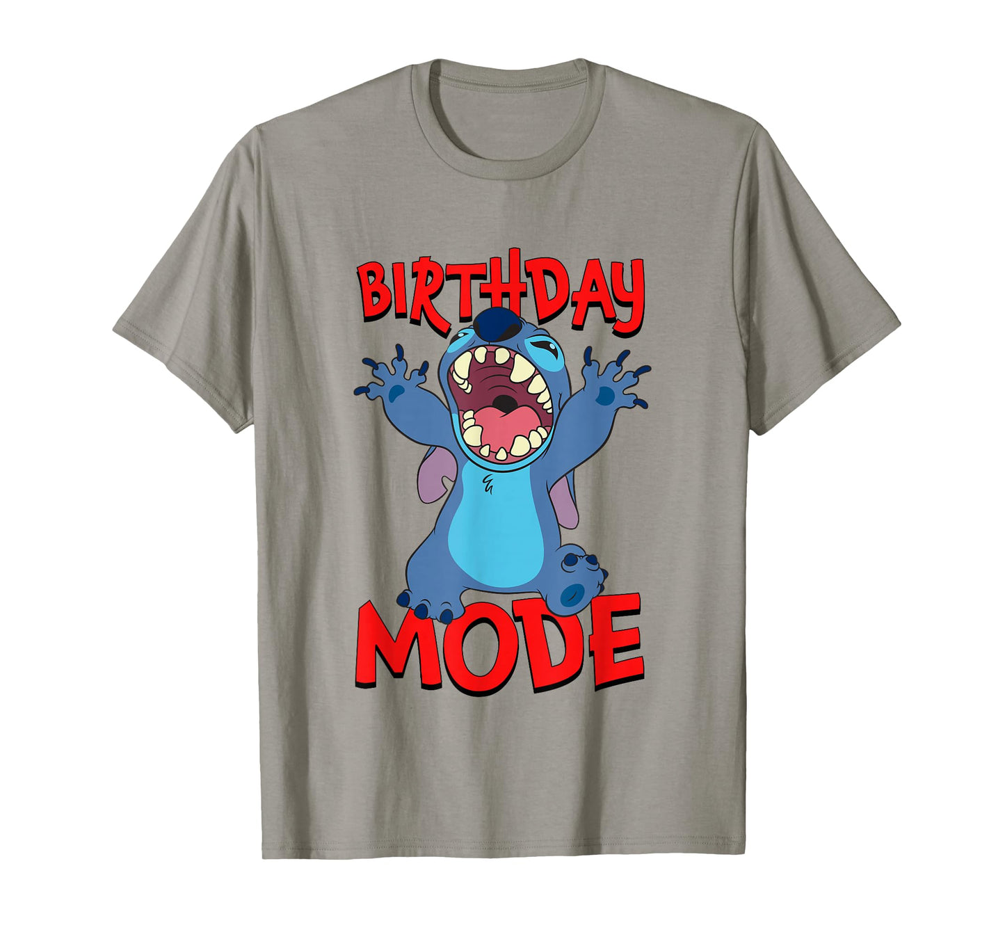 Disney Lilo & Stitch Birthday Mode Activated Stitch Logo T-Shirt