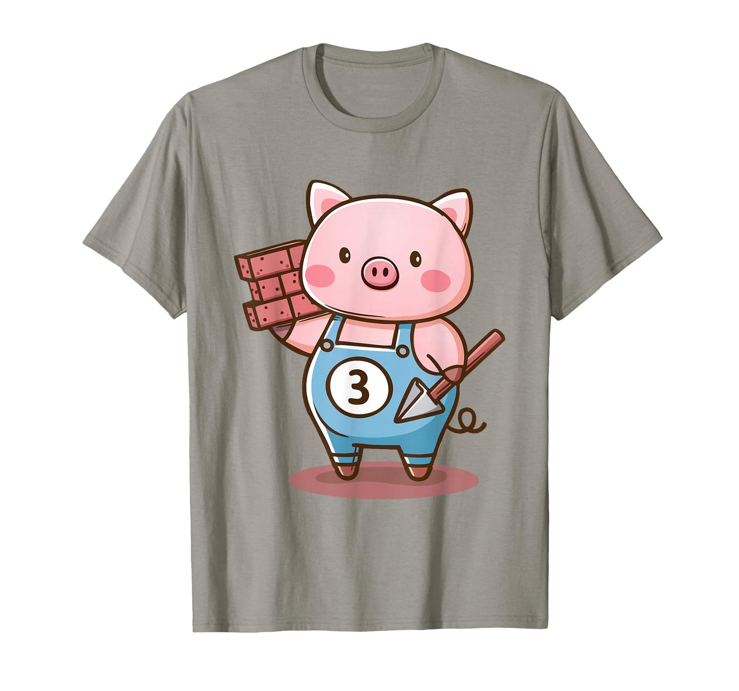 Three Little Pigs Pig 3 Costume Girls Boys Kids Adults T-Shirt