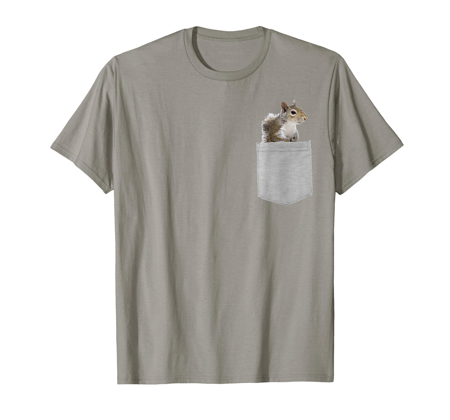 Animal in Your Pocket American Grey Squirrel T-Shirt