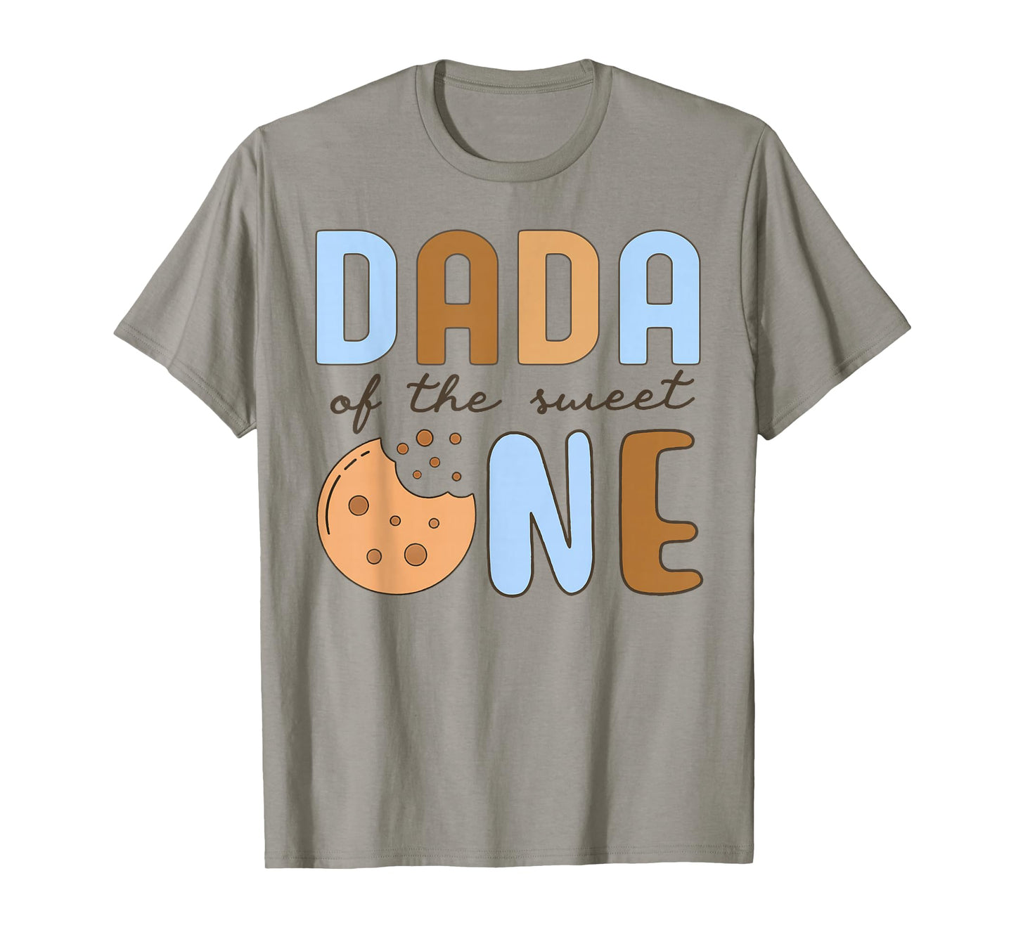 Dada Of The Sweet One Cookies and Milk 1st Birthday Family T-Shirt