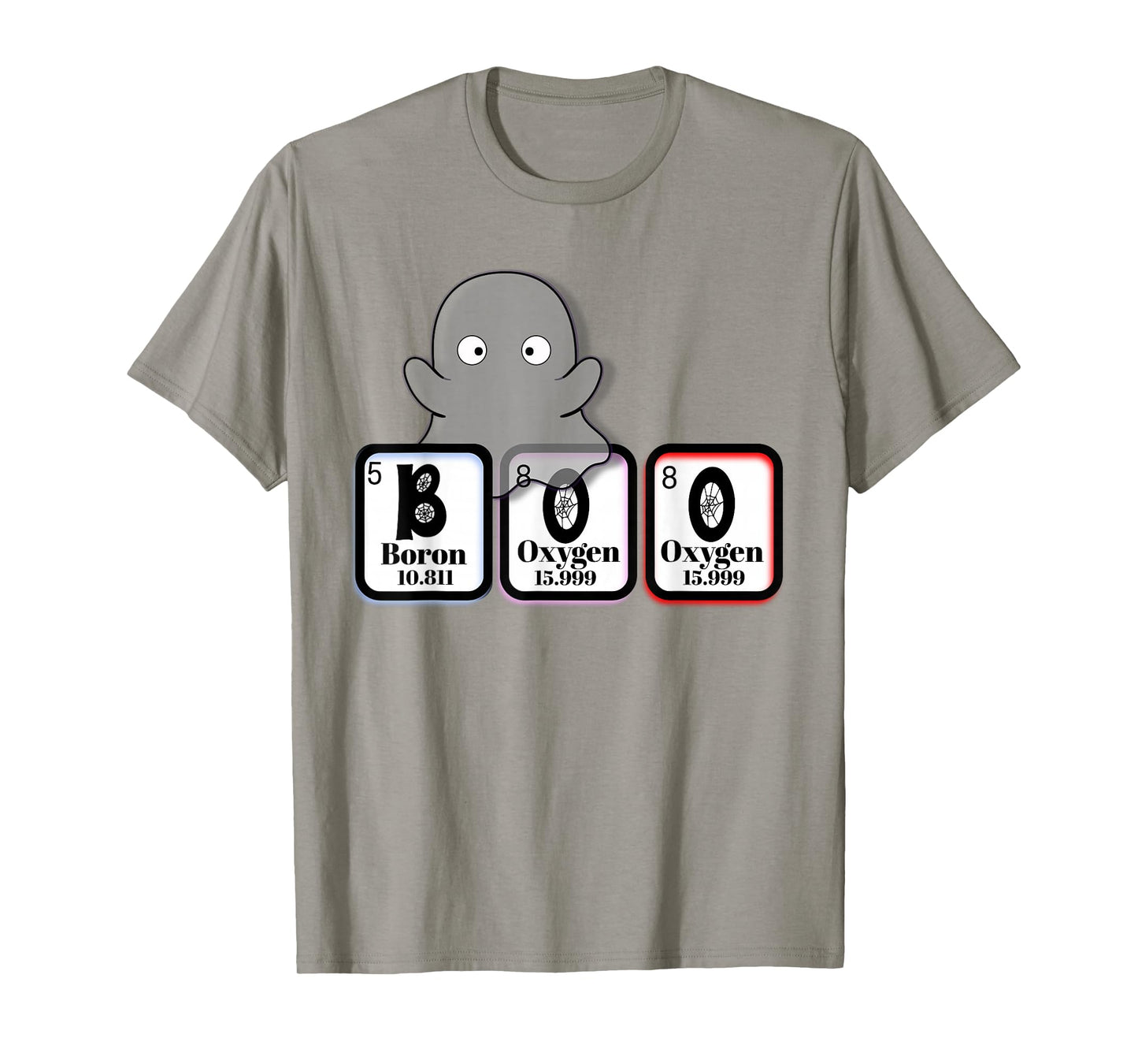 Boo Ghost Science Teacher Chemistry Scientist Costume Kids T-Shirt