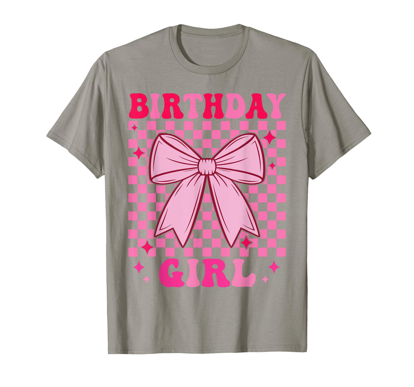 Birthday Girl Coquette Funny Birthday Girl Pink Coquette Bow T-Shirt