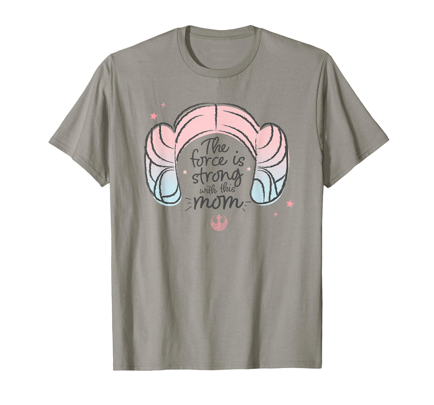 Star Wars Mother's Day Force Is Strong With This Mom Leia T-Shirt
