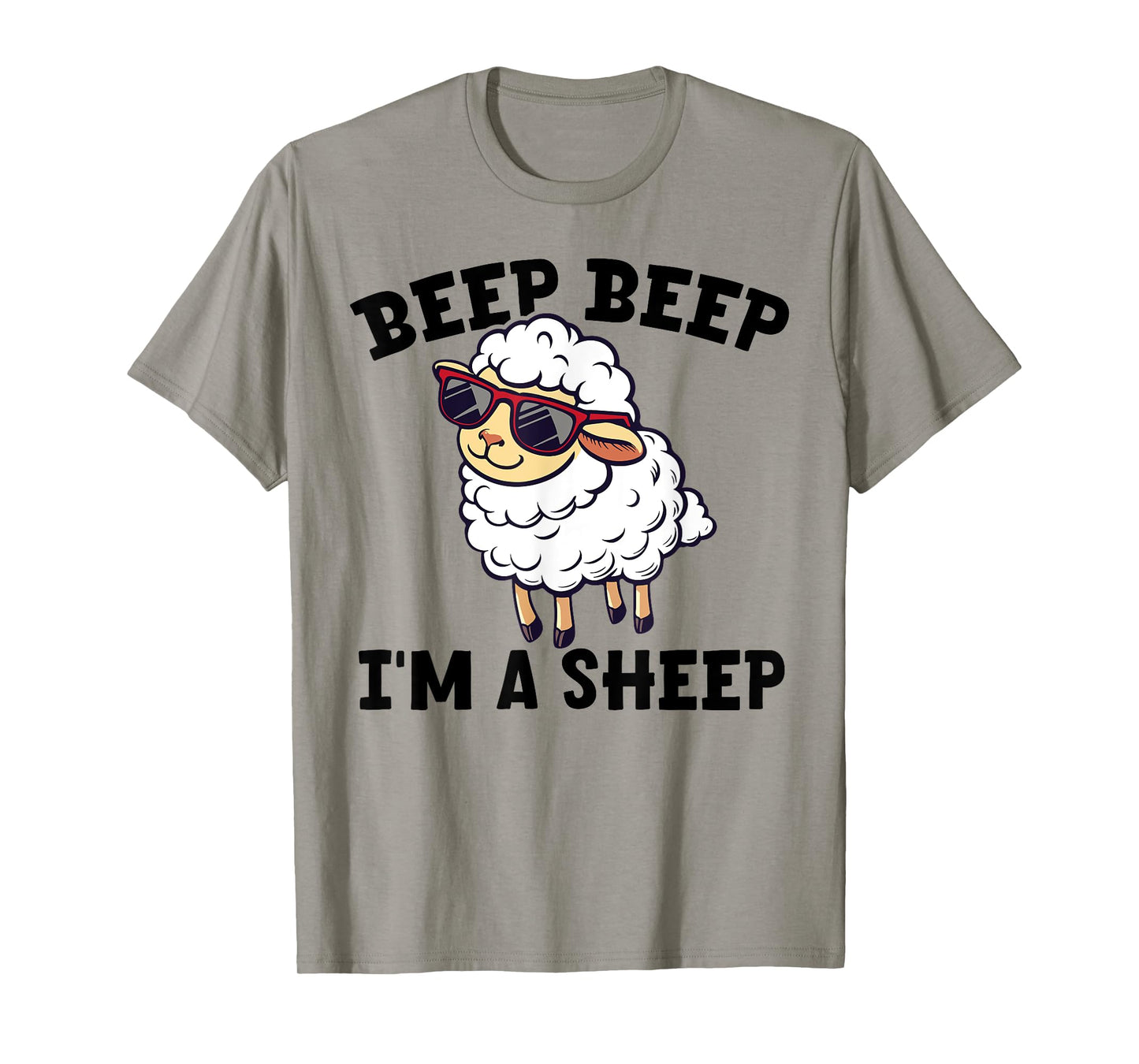 Beep-Beep I'm A Sheep Funny Farmer I Love Sheep Costume T-Shirt