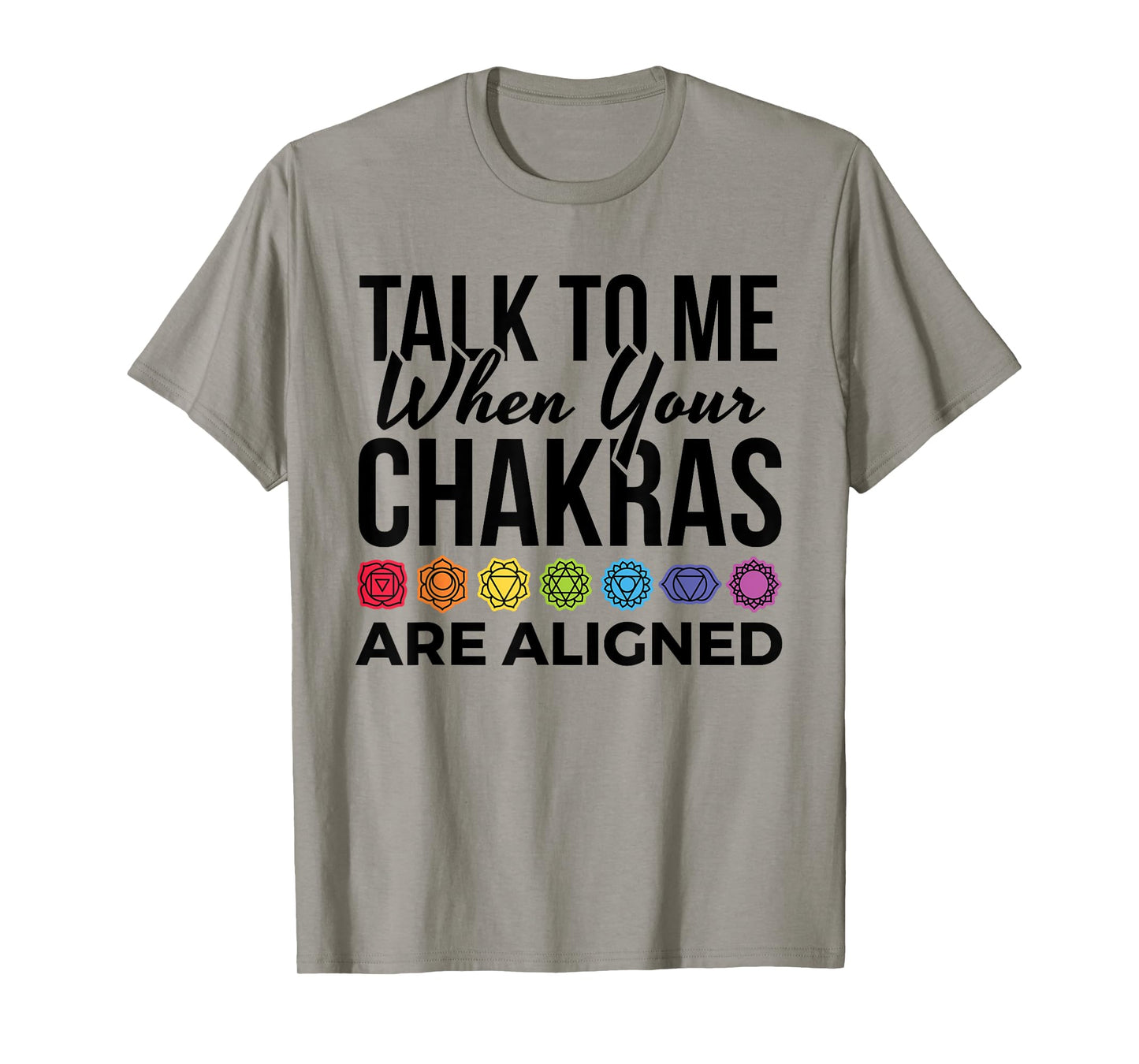 Chakra 7 Chakras Symbol Meditation Yoga T-Shirt