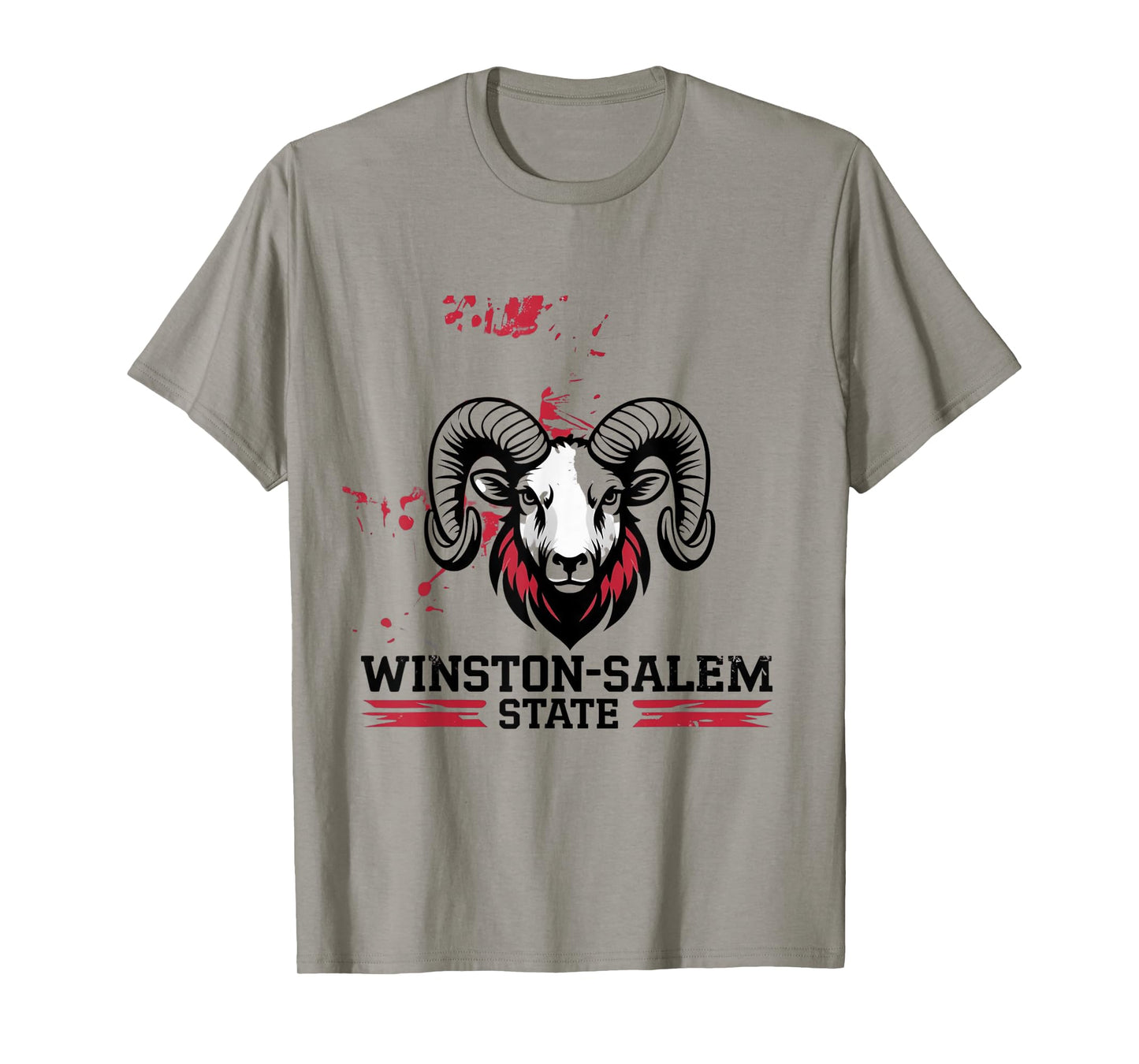 Winston-Salem State WSSU Graffiti Rams Graphic T-Shirt