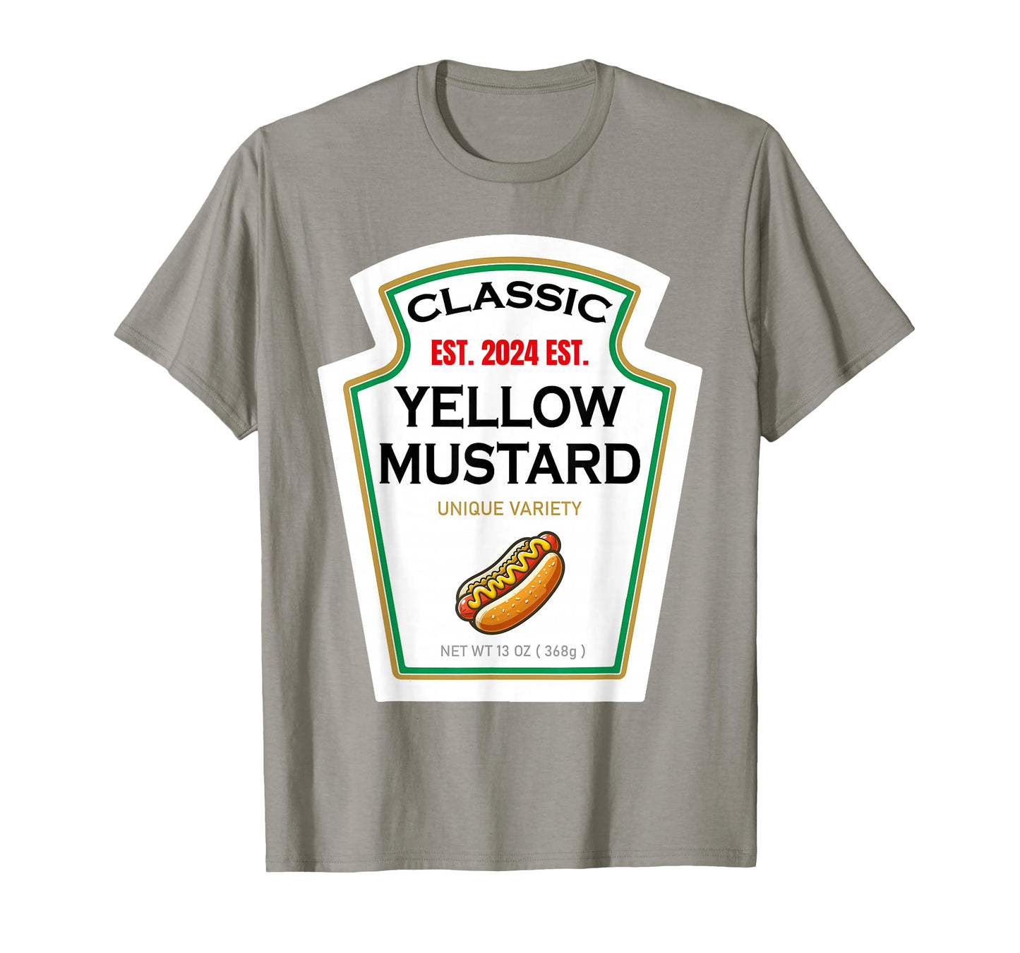 Mustard Halloween DIY Costume Family Matching Ketchup Sauce T-Shirt