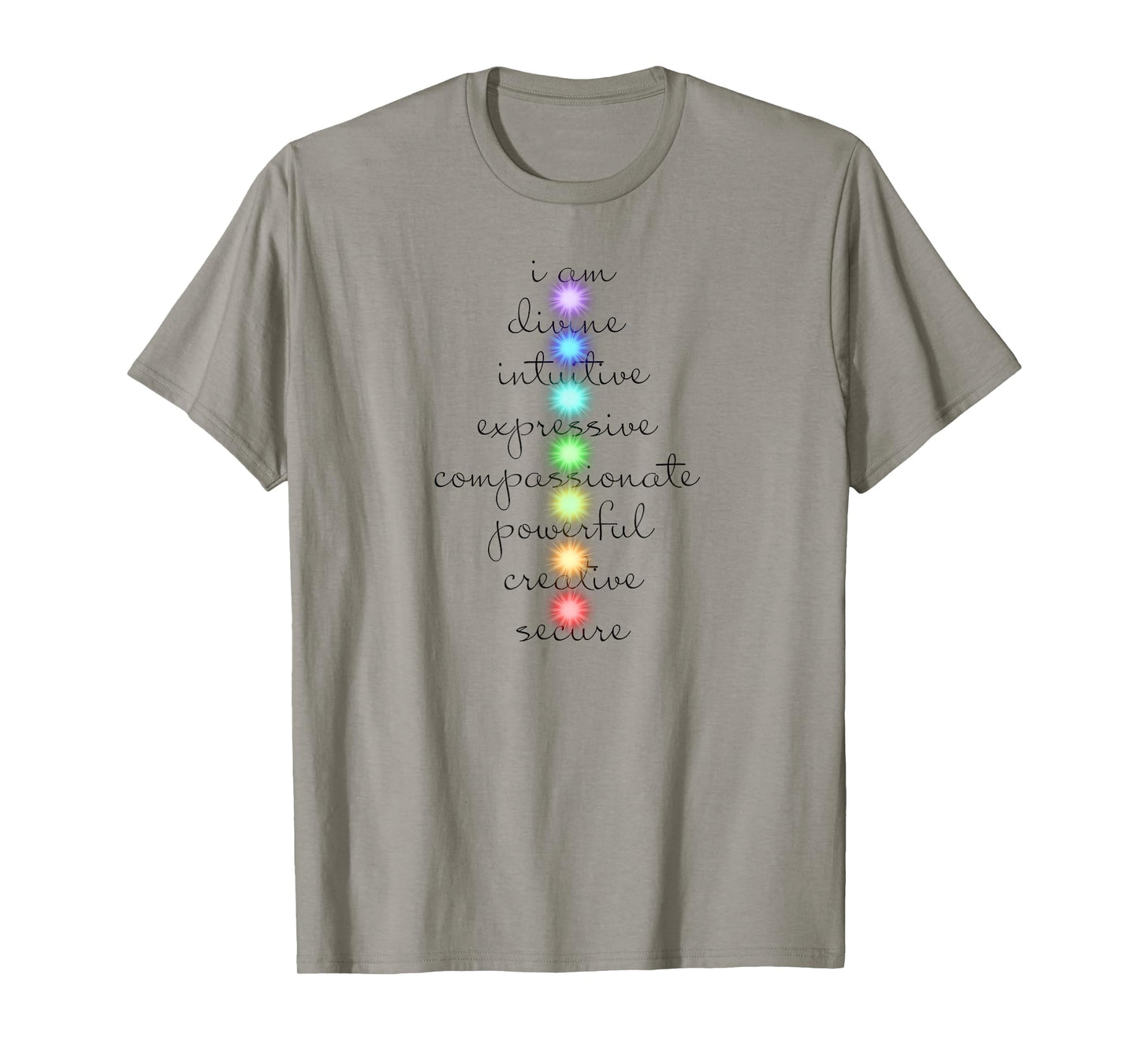 7 Chakras T-Shirts For Yoga Lovers T-Shirt