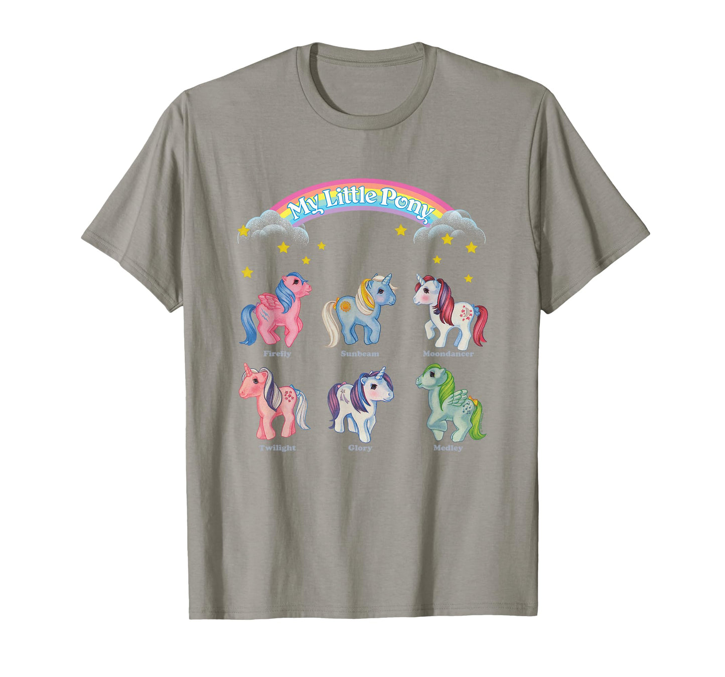 My Little Pony Classic Gen 1 Vintage Group Shot T-Shirt