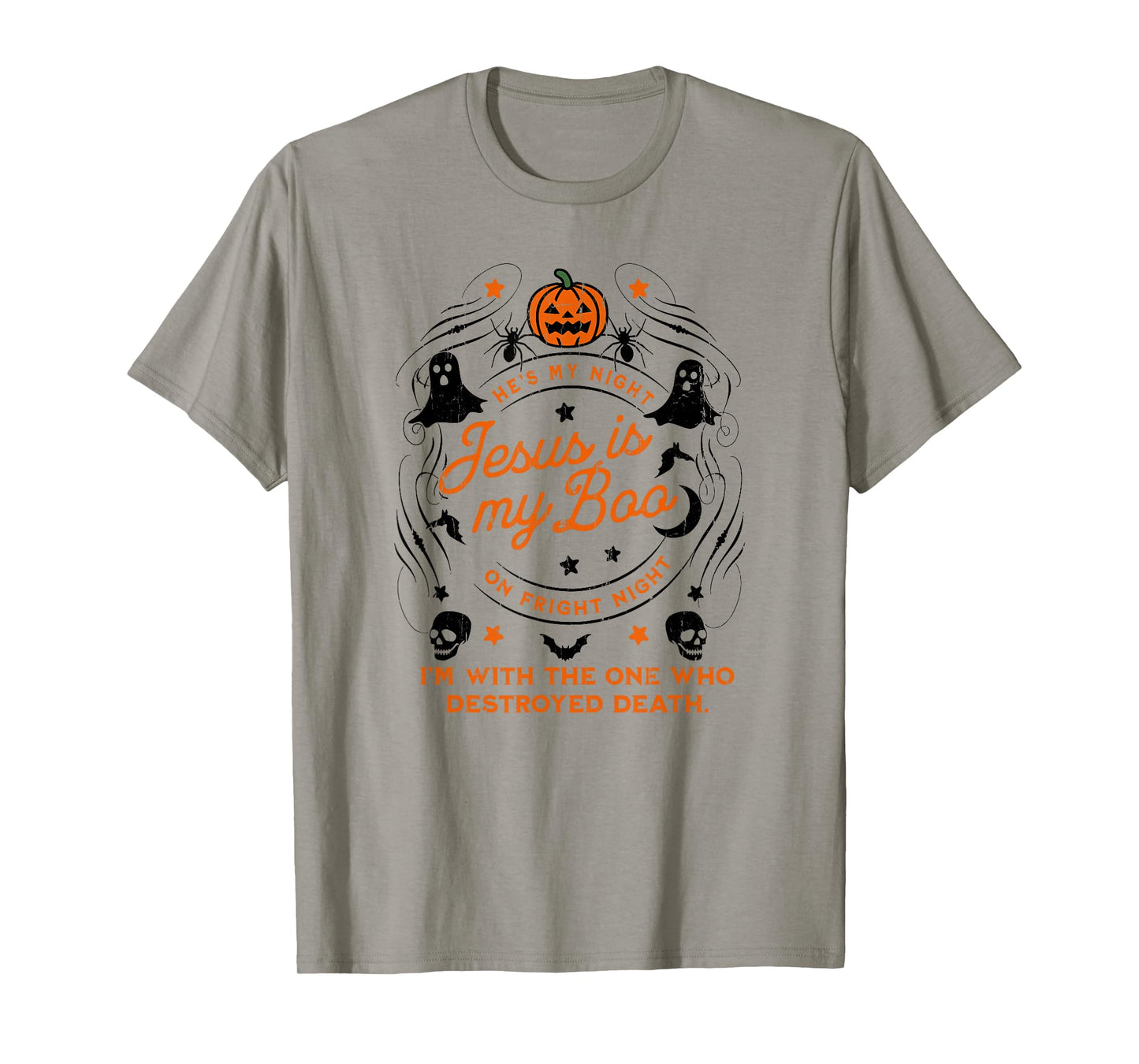 Jesus is My Boo, He's My Light On Fright Night T-Shirt