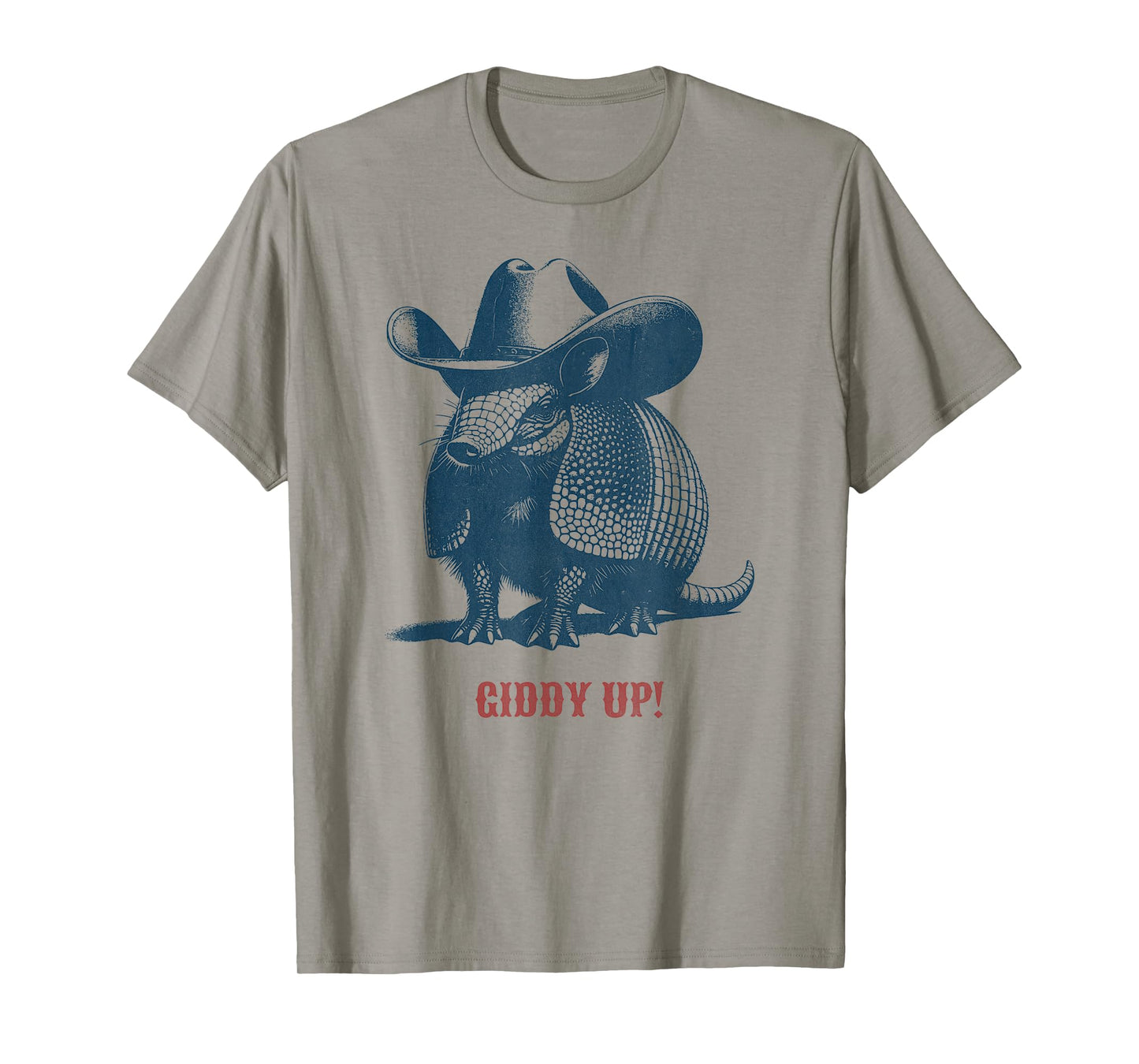 Giddy Up Cowboy ready for Rodeo / Cowboy Armadillo T-Shirt