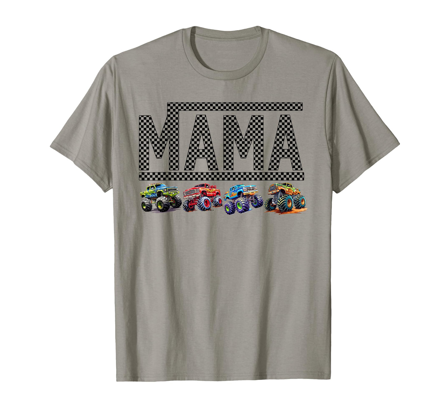 Mama Truck Mom Monster Trucks Are My Jam Truck Lovers Mother T-Shirt