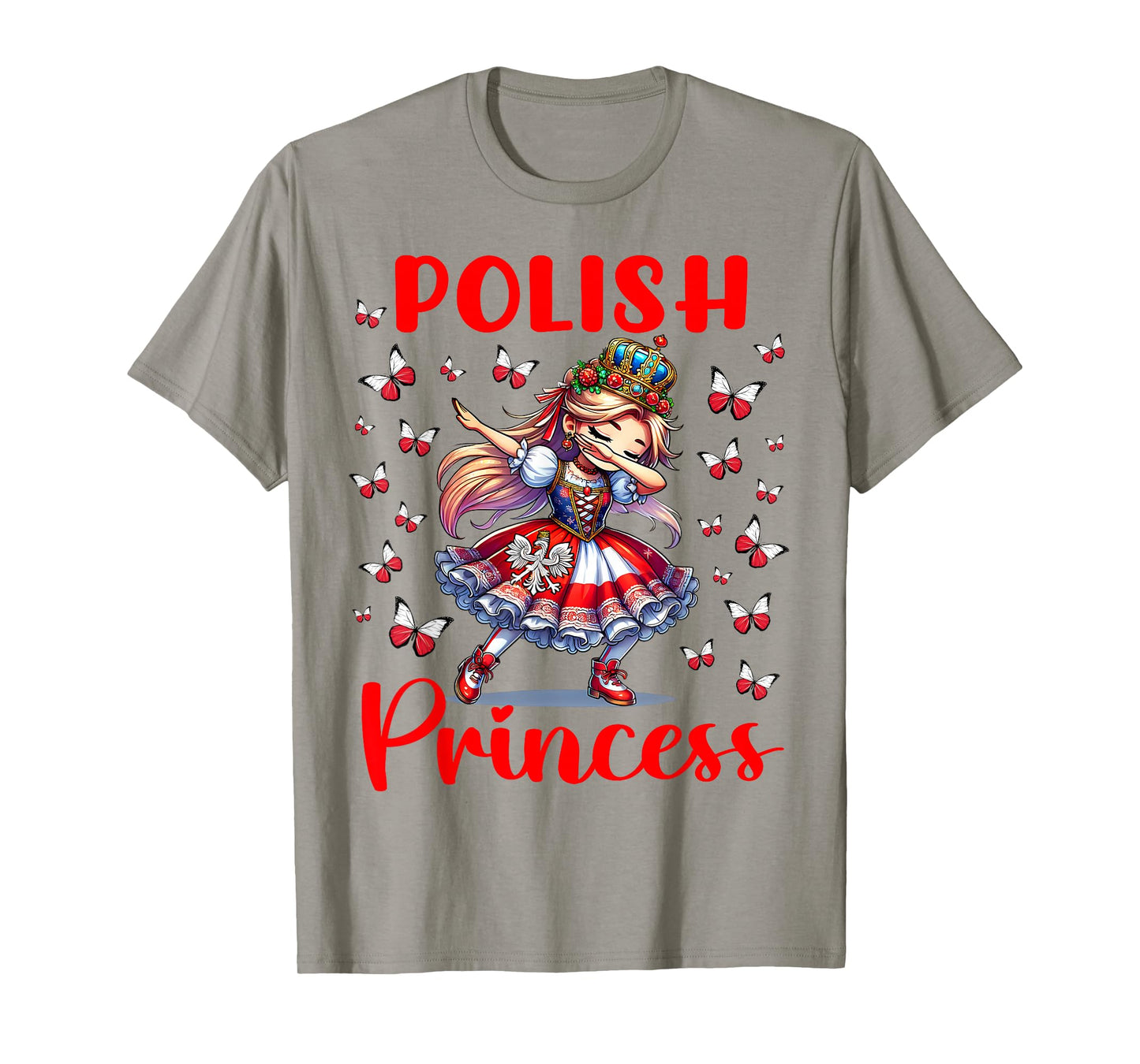 Polish Princess Dabbing for girls & kids T-Shirt