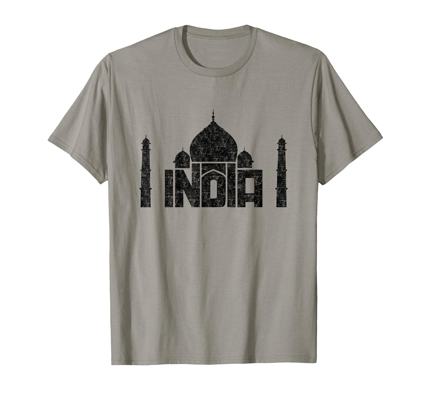 India Nice Taj Mahal in Agra Funny Typography Souvenir Gift T-Shirt