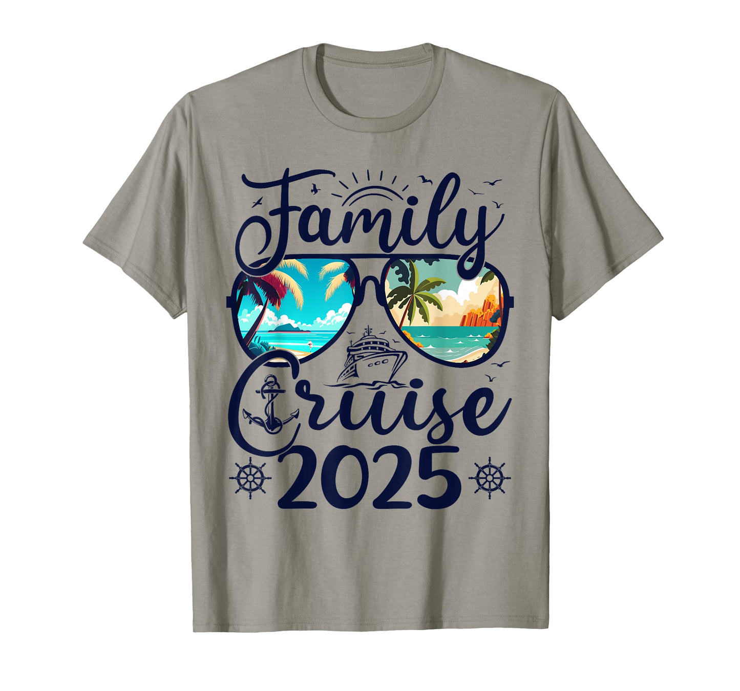 Family Cruise 2025 Summer Vacation Matching Family Cruise Men Women Kids T-Shirt
