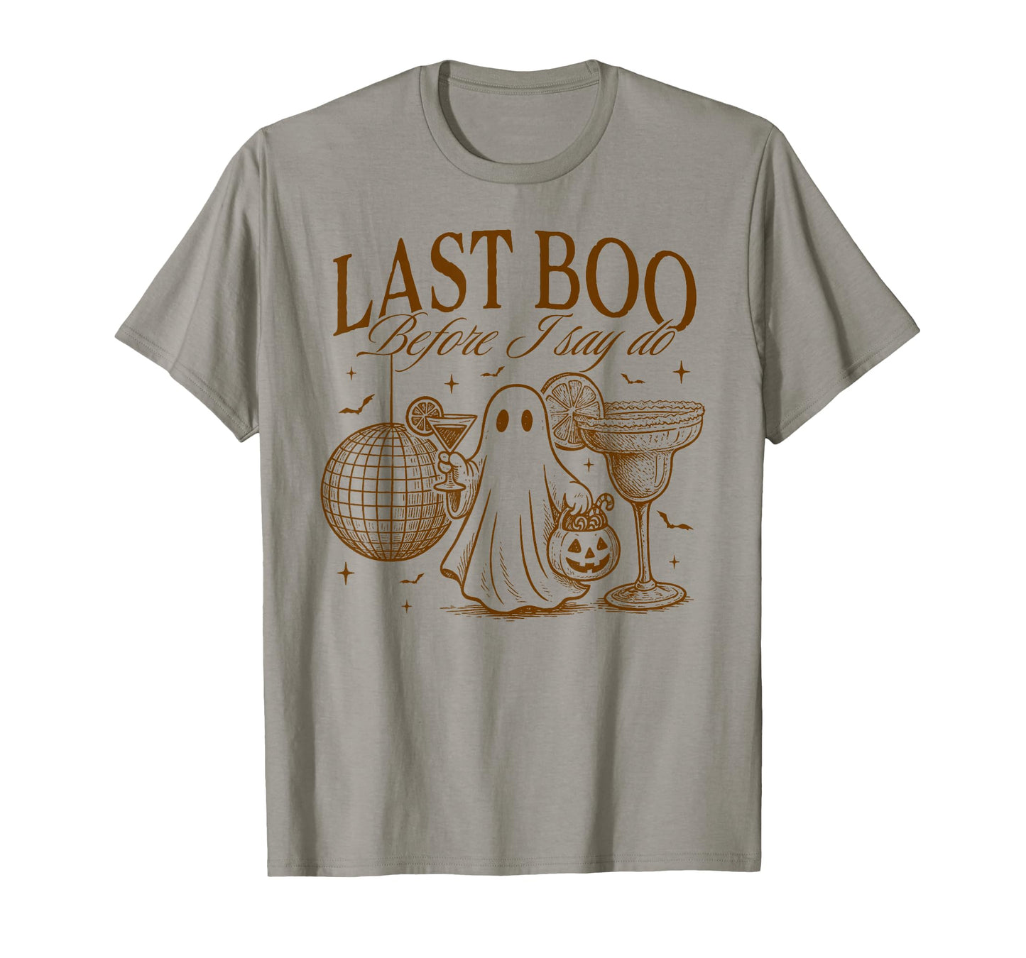 Halloween Bachelorette Bride to Be Last Boo Before I Say Do T-Shirt