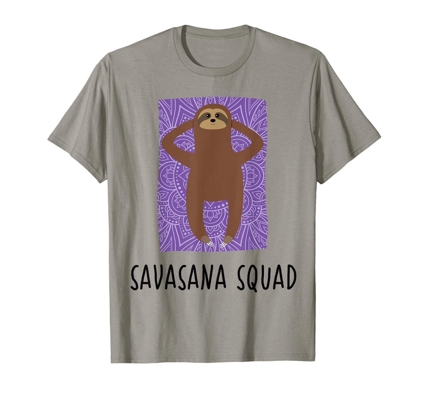 Savasana Squad Shirt | Practicioner Instructor Sloth Yoga T-Shirt